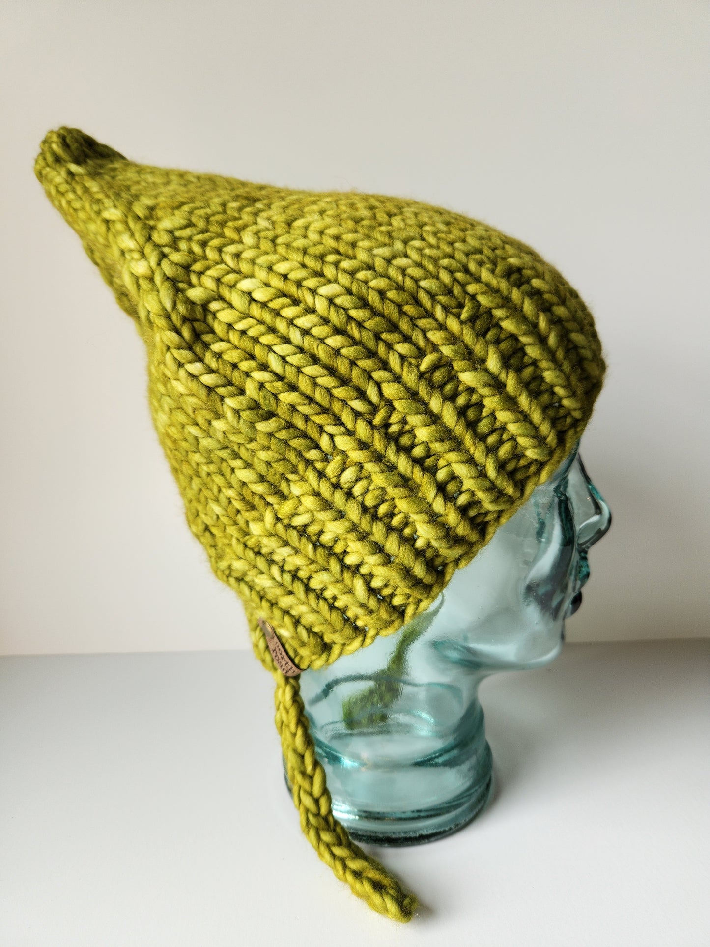 Forest Gnome Split Brim Hat, Merino Wool