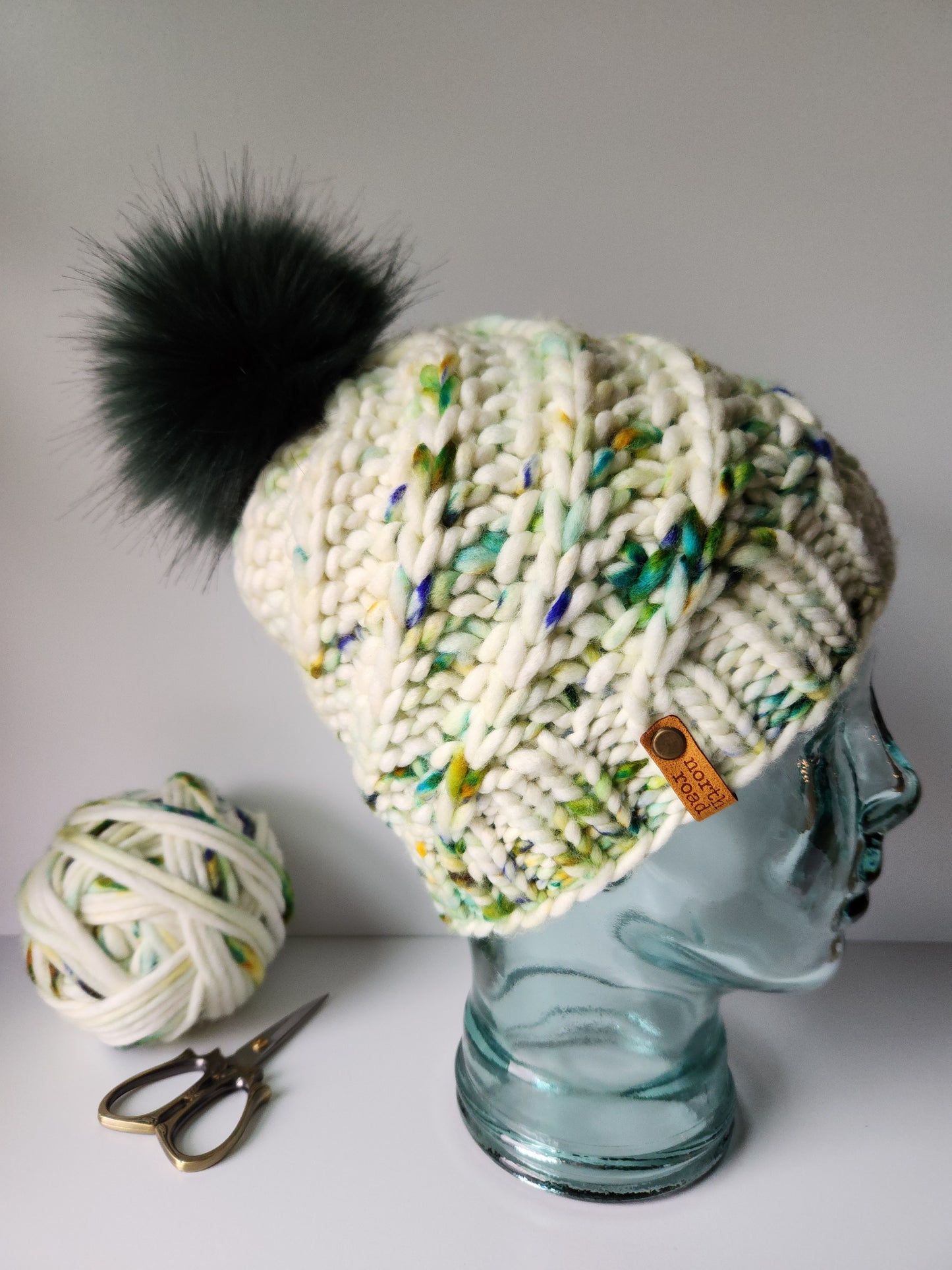 Merino Wool Pom Hat