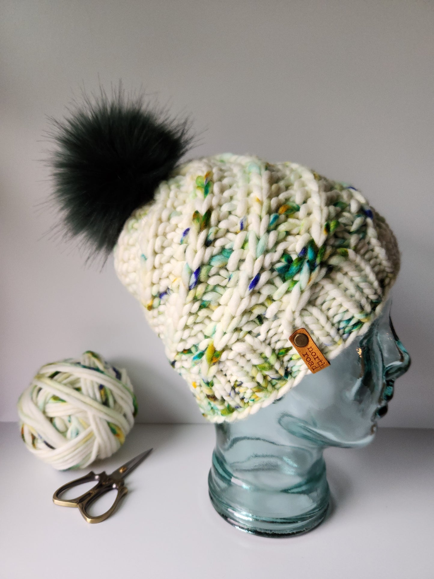 Merino Wool Pom Hat