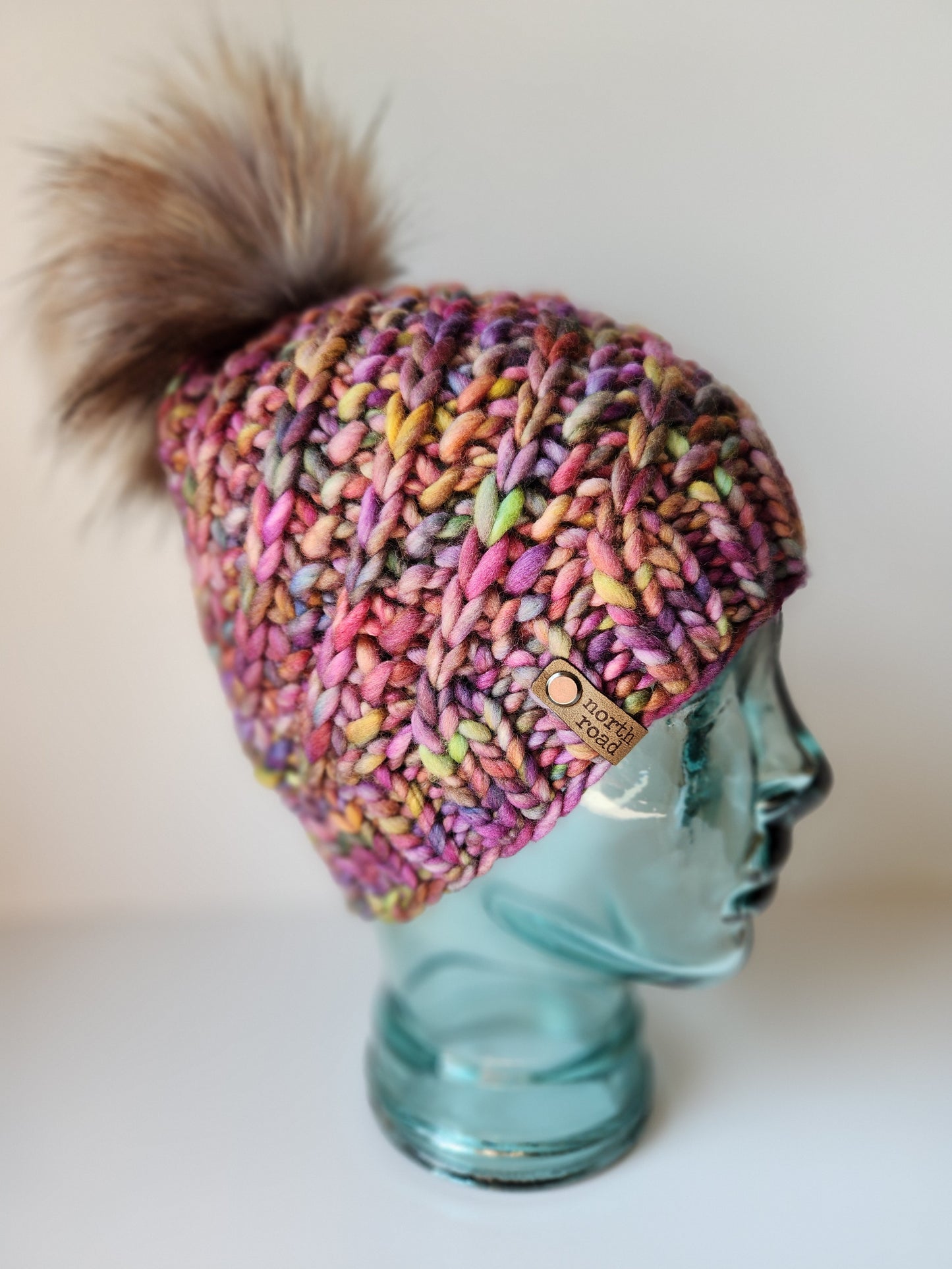 Merino Wool Pom Hat