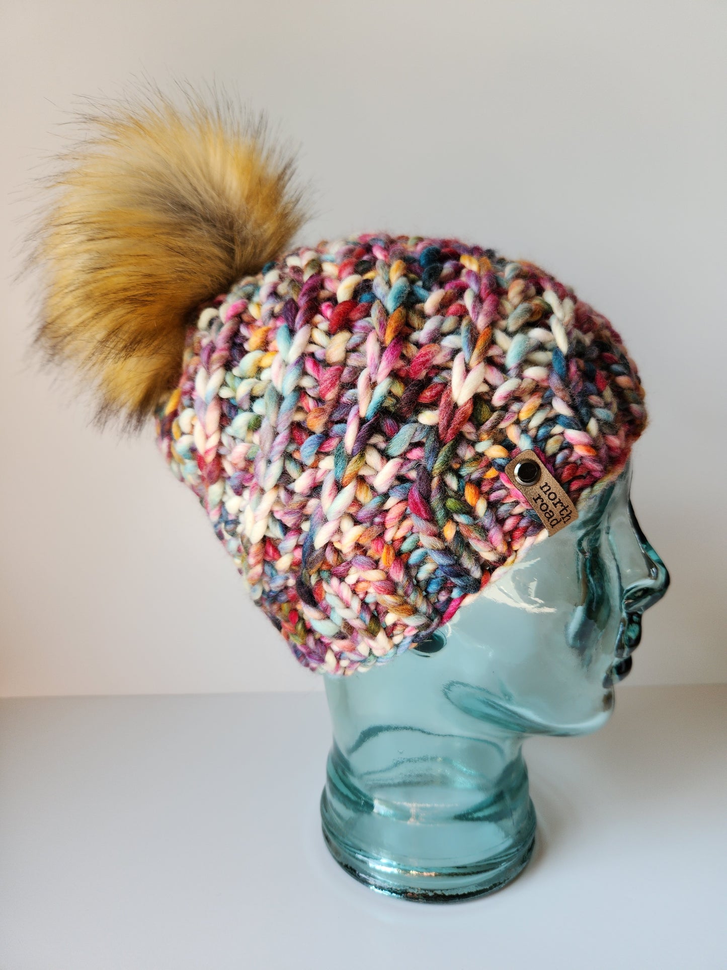 Merino Wool Pom Hat