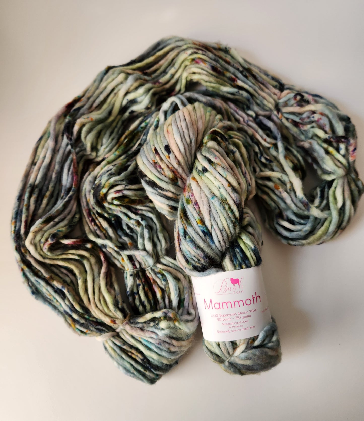 Baah Yarn | Mammoth | Green Is The Color