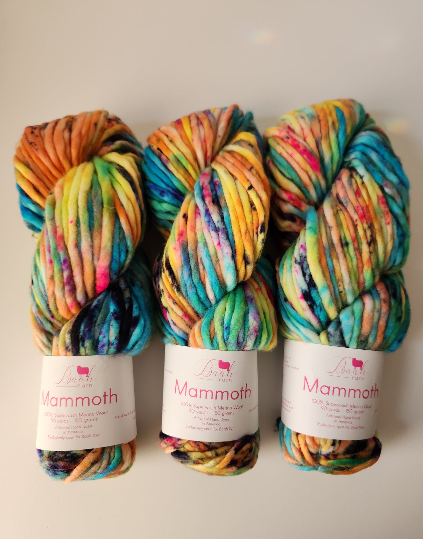 Baah Yarn | Mammoth | Slice of Summer