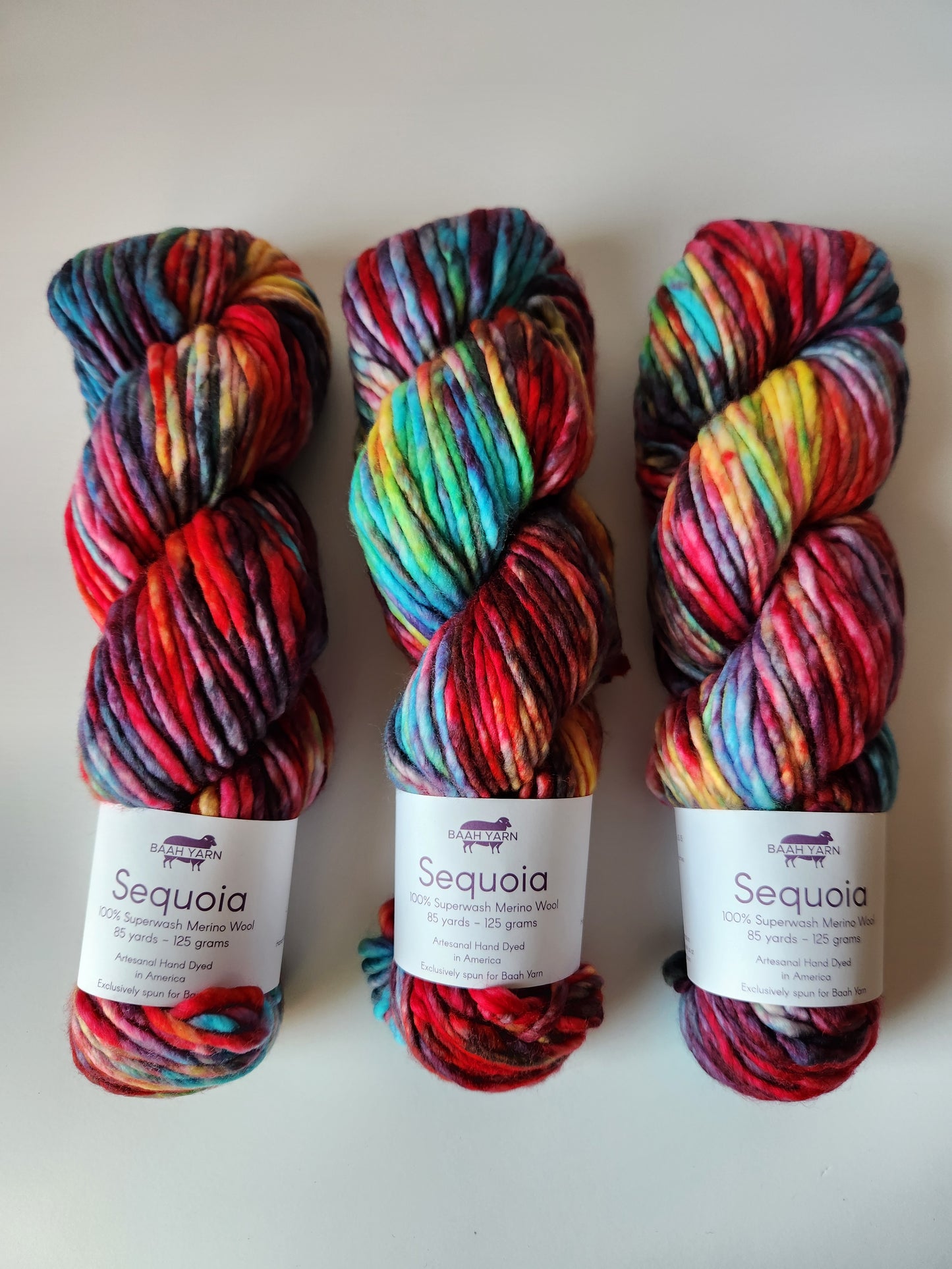 Baah Yarn | Sequoia | Mardi Gras