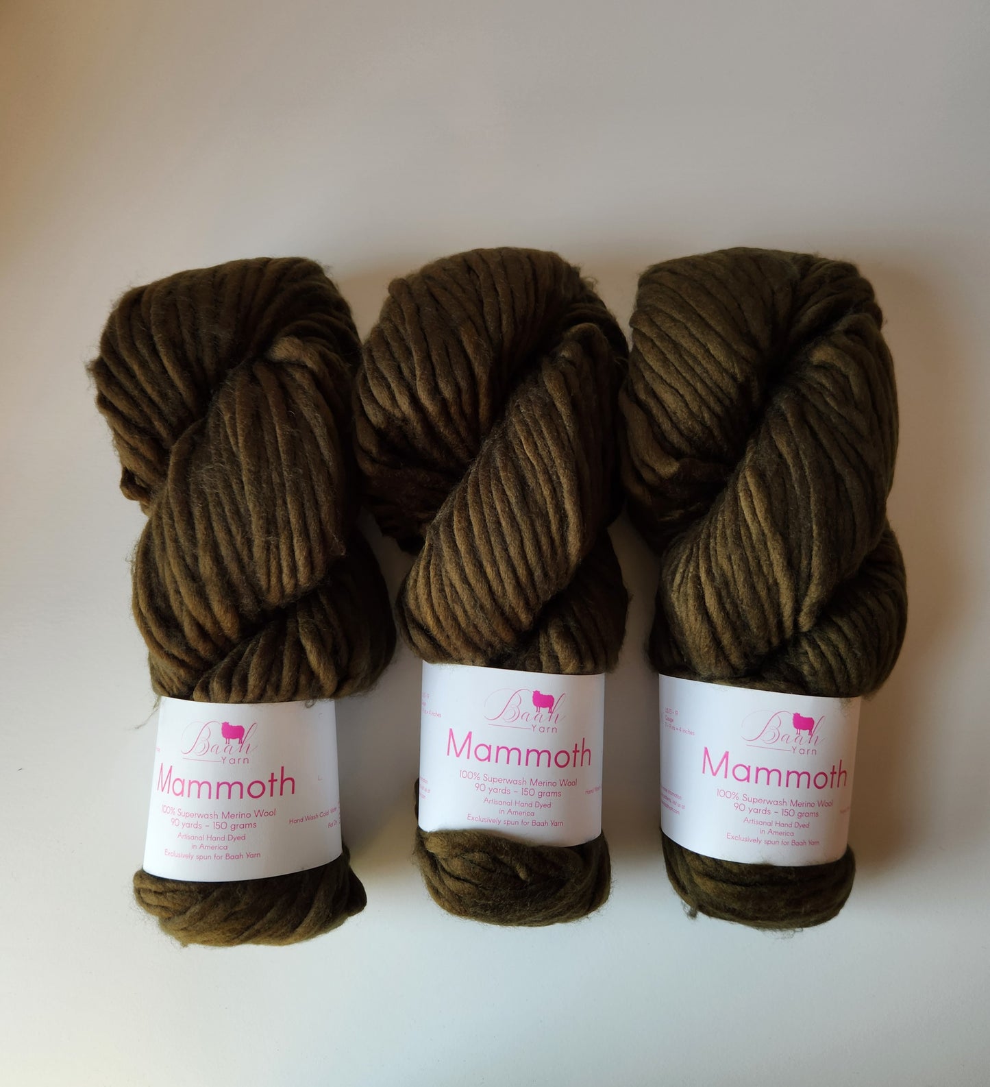 Baah Yarn | Mammoth | Olive You More