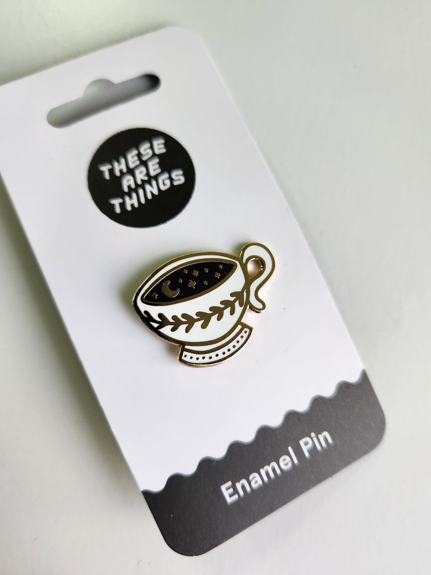 Nighty Night Tea Enamel Pin