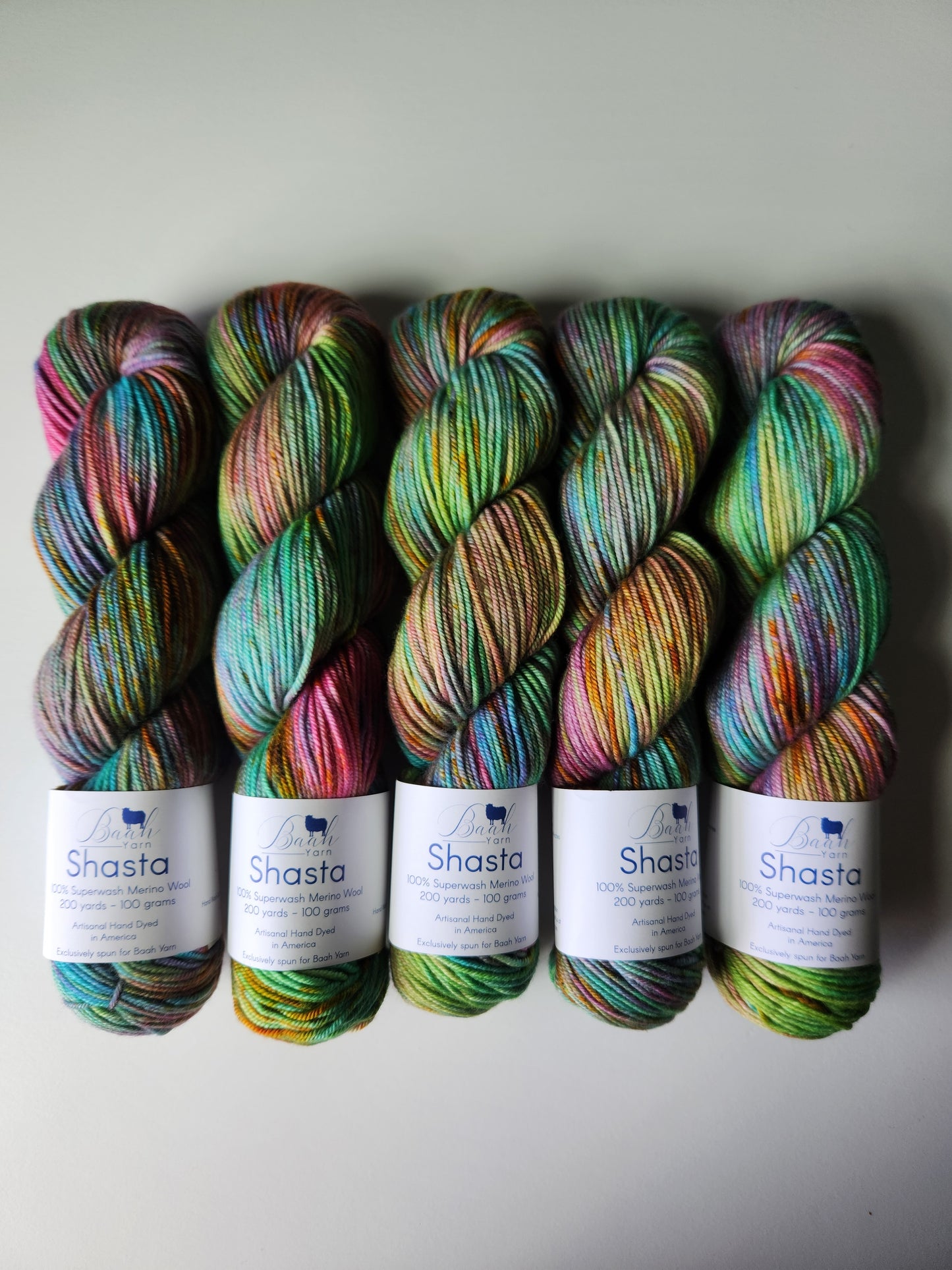 Baah Yarn | Shasta | Green Eyed Lady