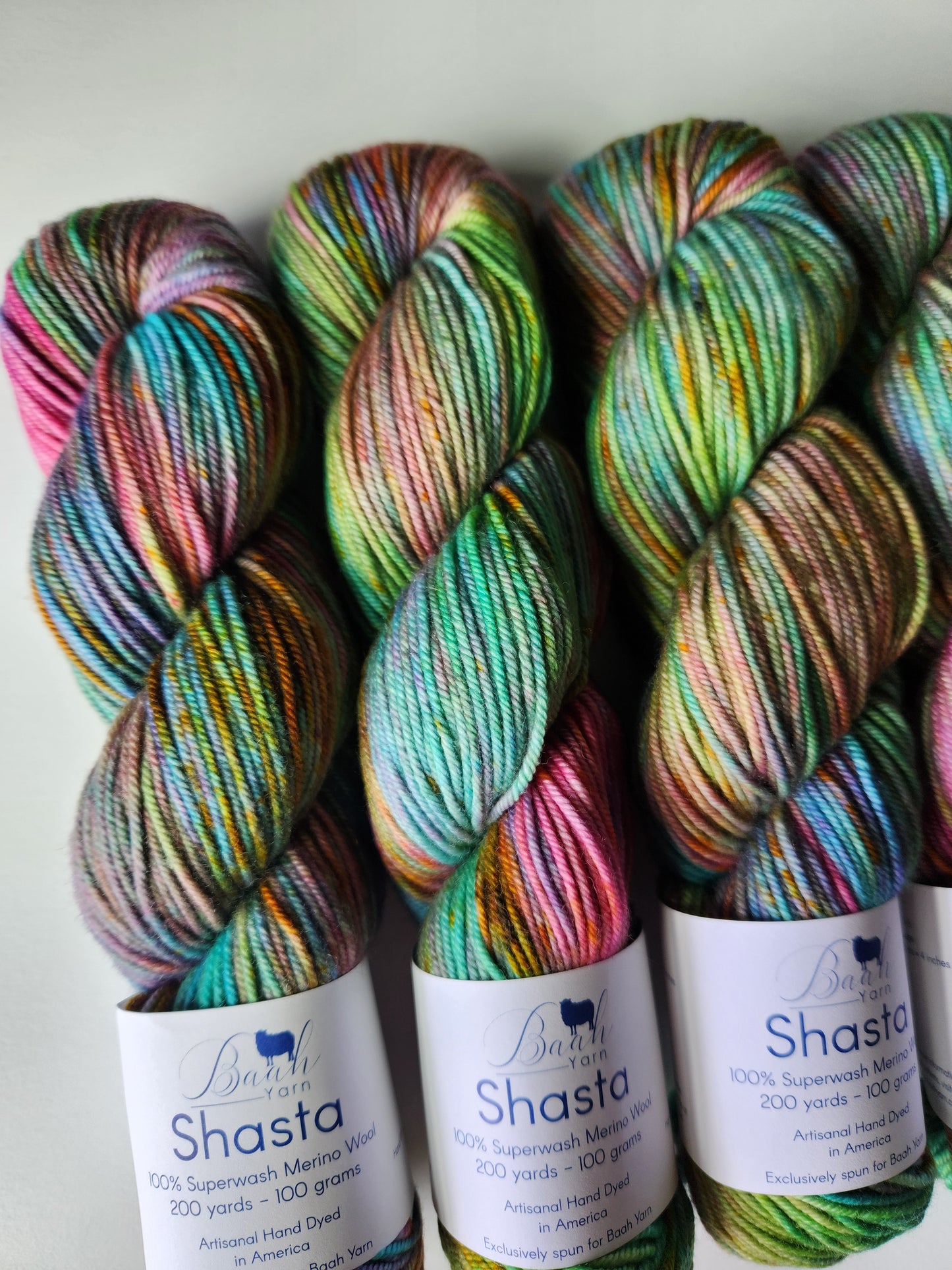 Baah Yarn | Shasta | Green Eyed Lady