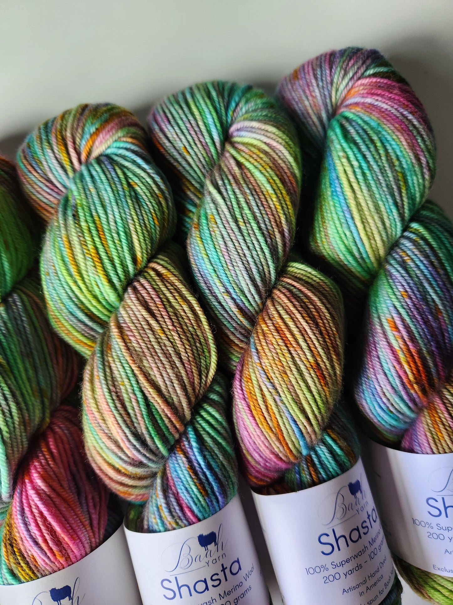 Baah Yarn | Shasta | Green Eyed Lady