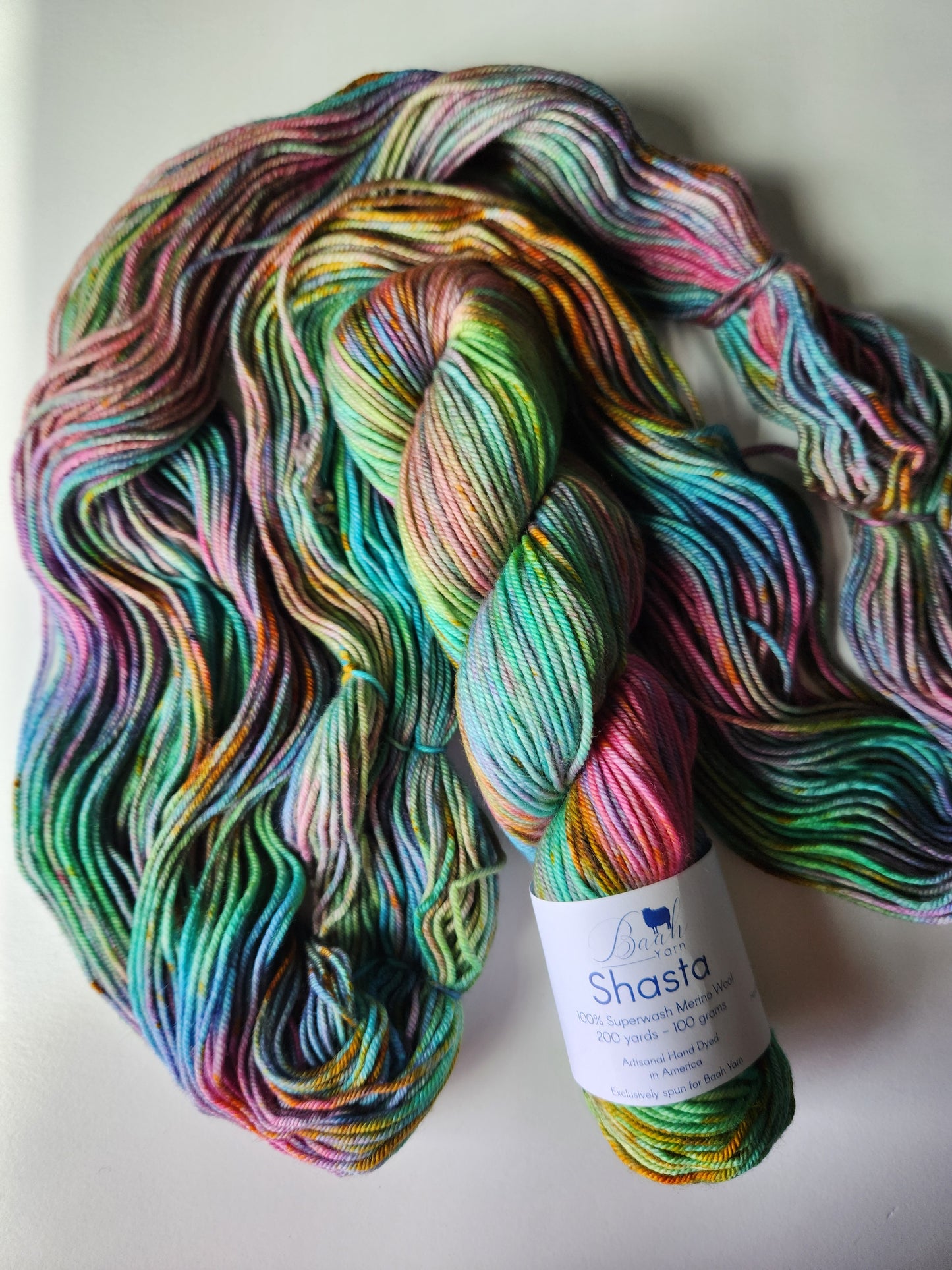 Baah Yarn | Shasta | Green Eyed Lady