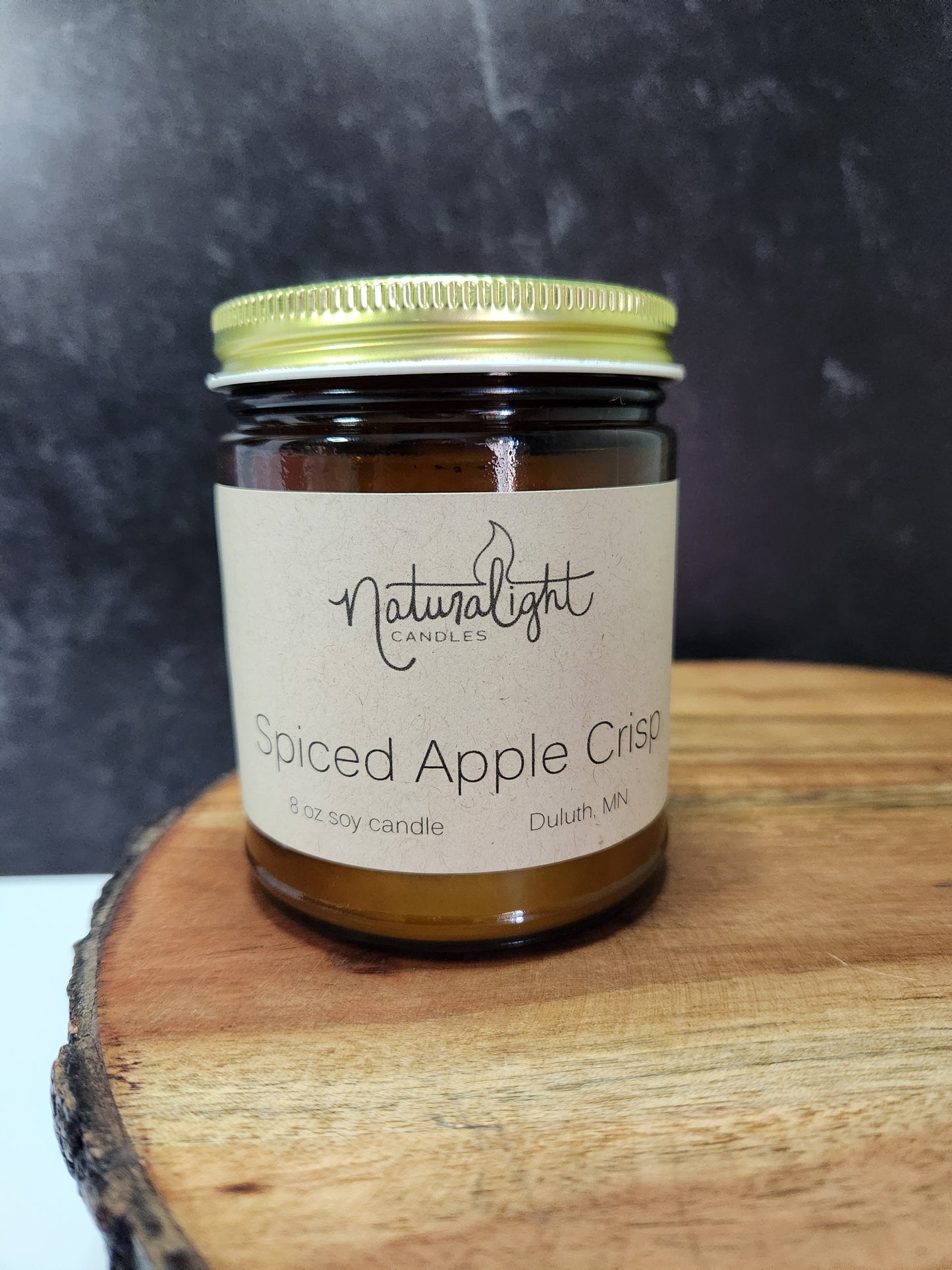 Naturalight Candle, Spiced Apple Crisp