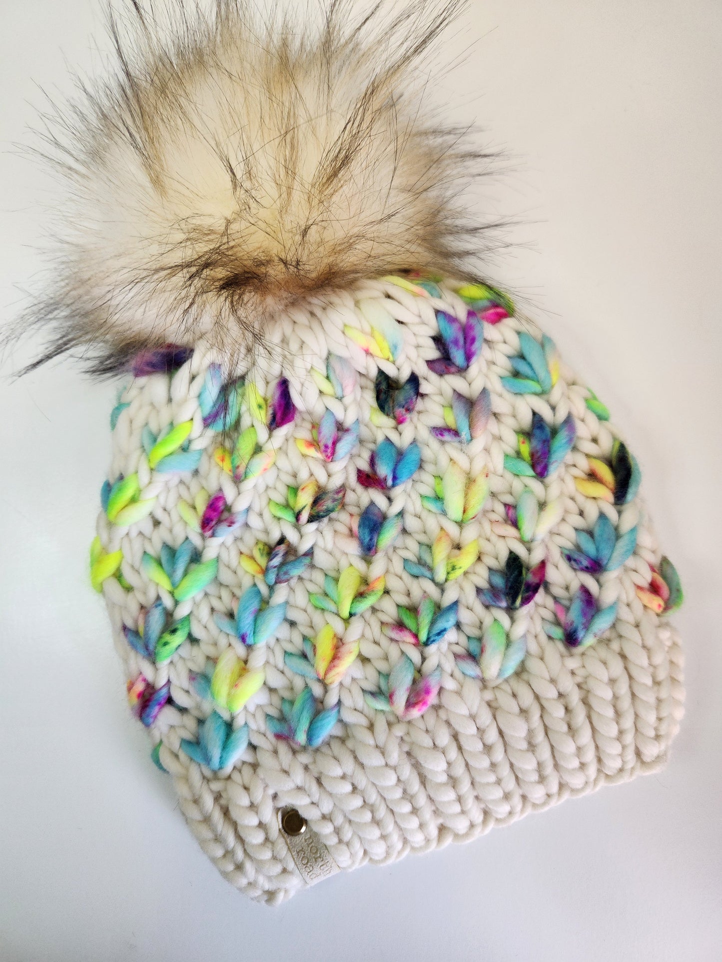 Merino Wool Pom Hat