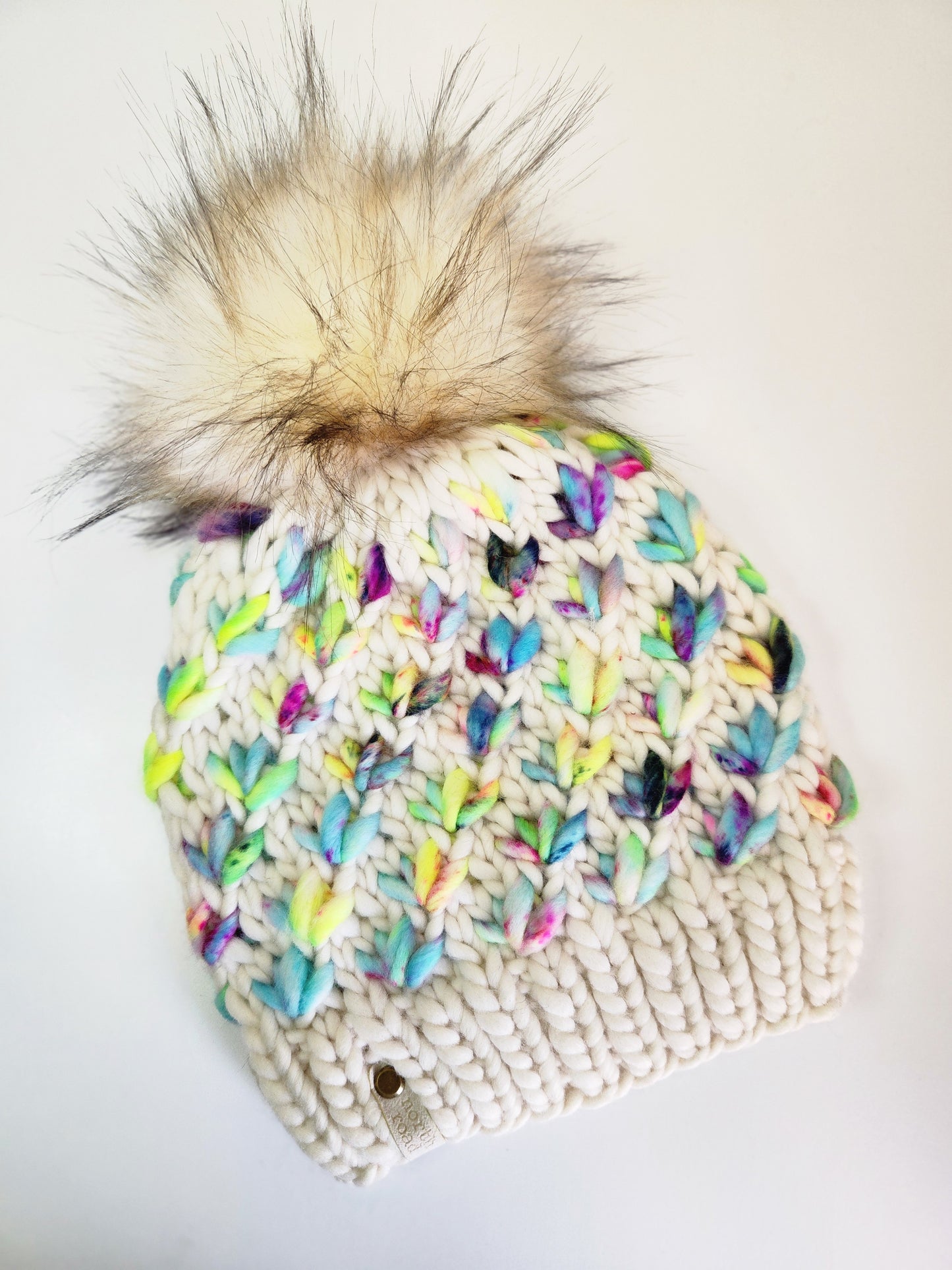 Merino Wool Pom Hat