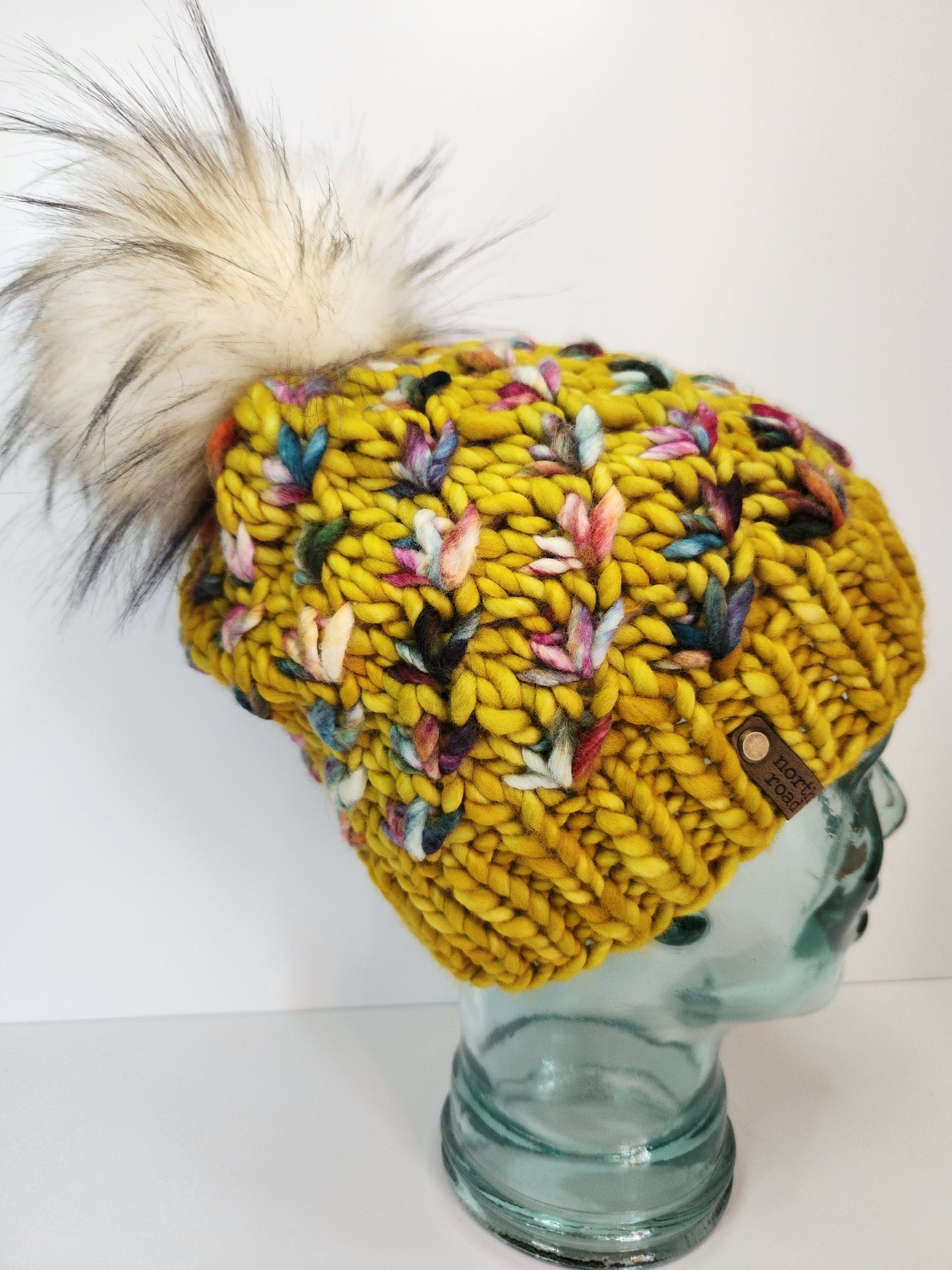 Merino Wool Pom Hat