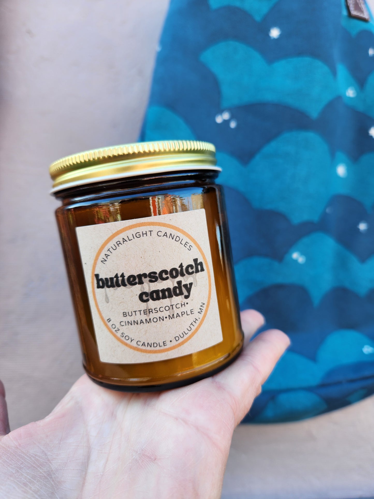 Naturalight Candle,  Butterscotch Candy