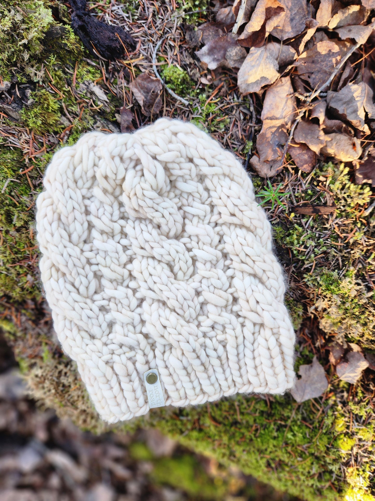 Hibernation Cable Hat Knitting Pattern