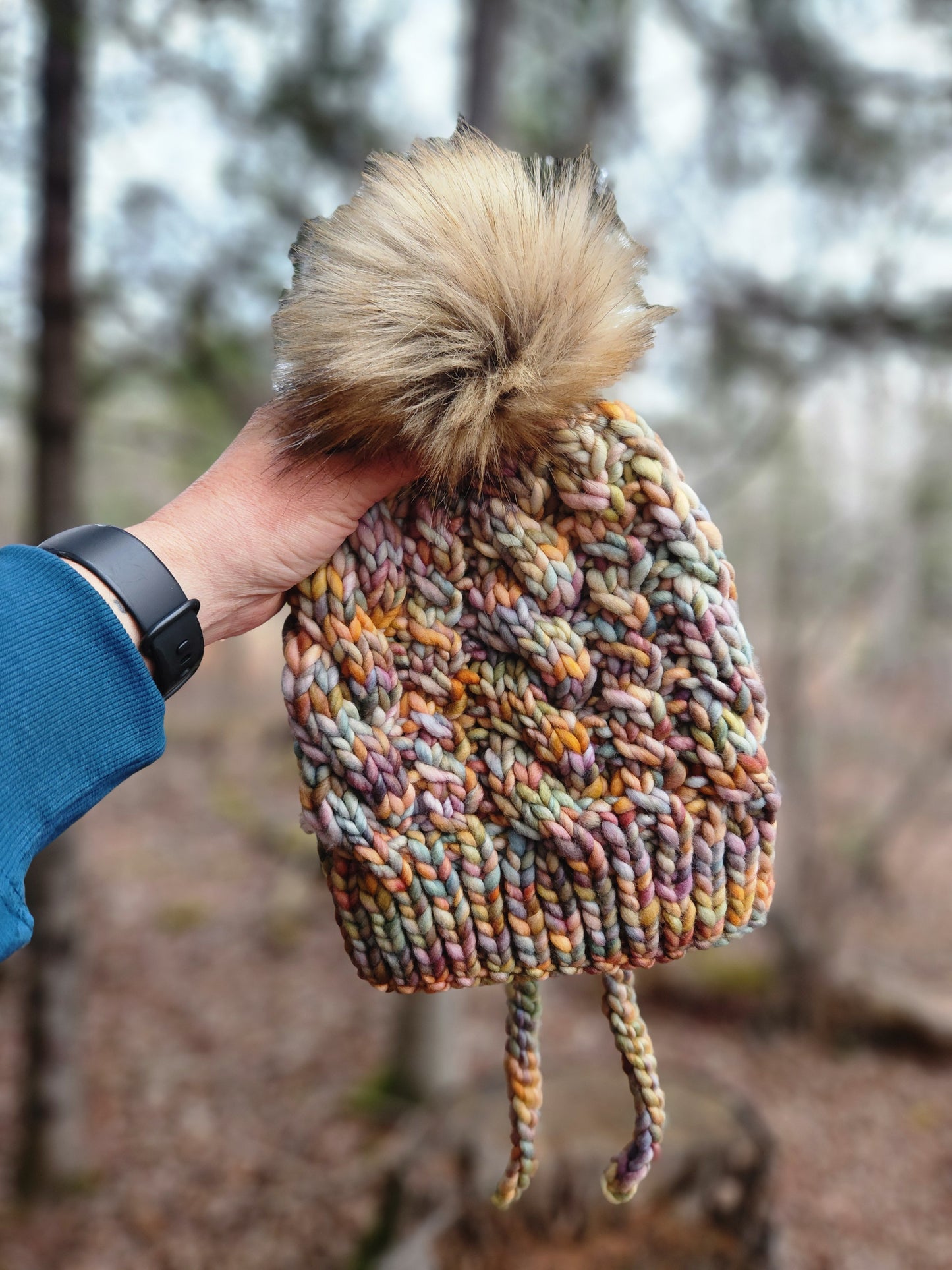 Hibernation Cable Hat Knitting Pattern