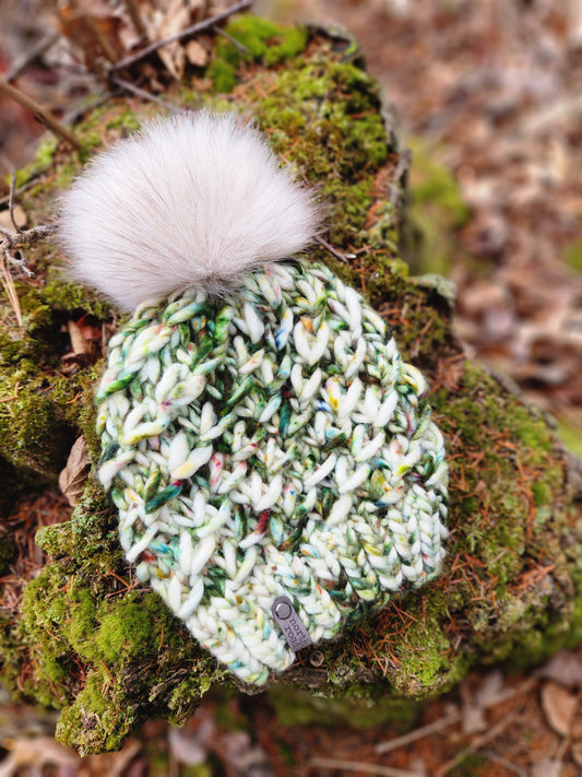 Merino Wool Pom Hat