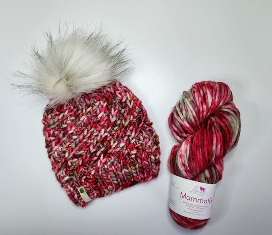 Merino Wool Pom Hat