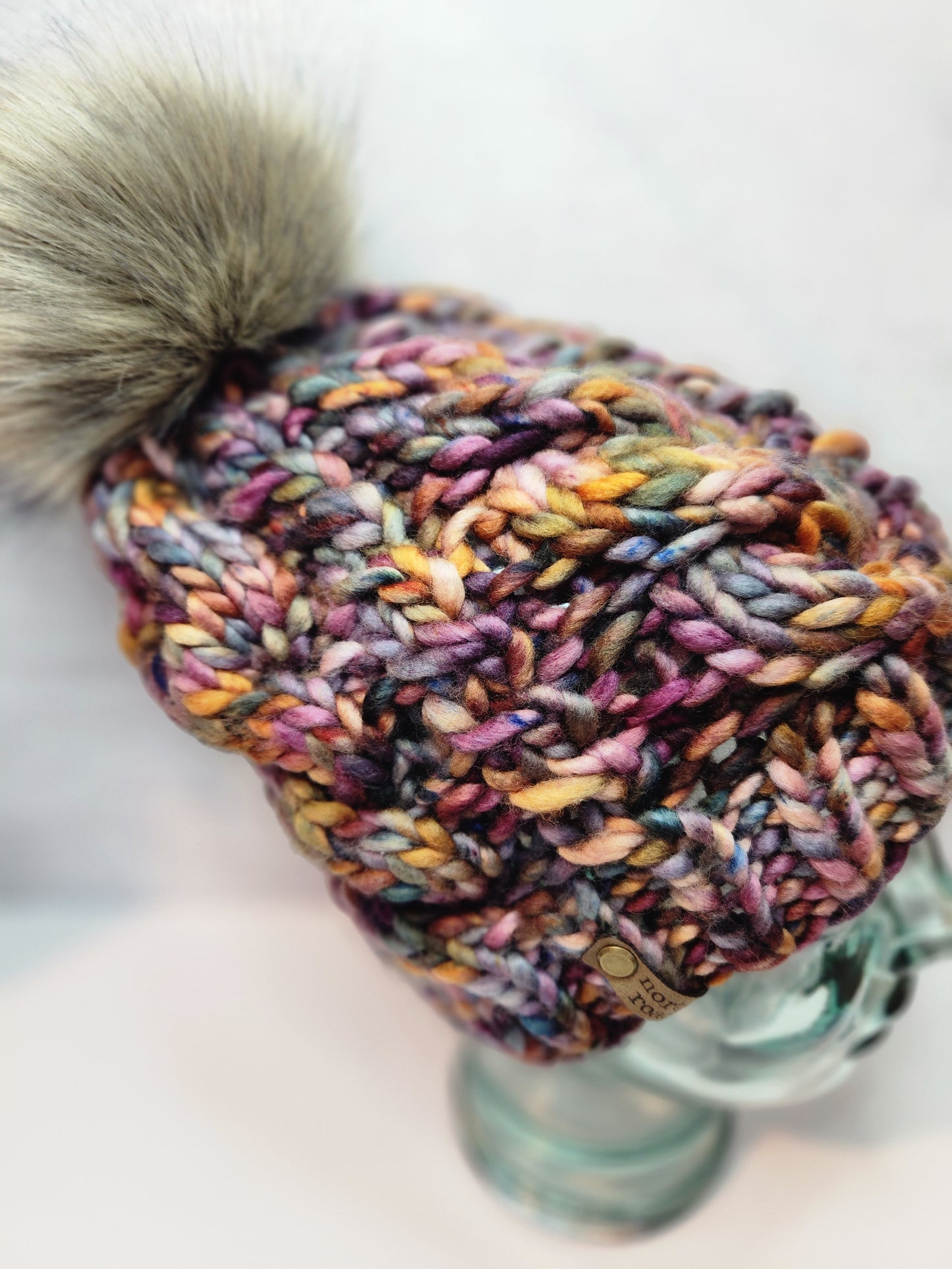 Merino Wool Pom Hat