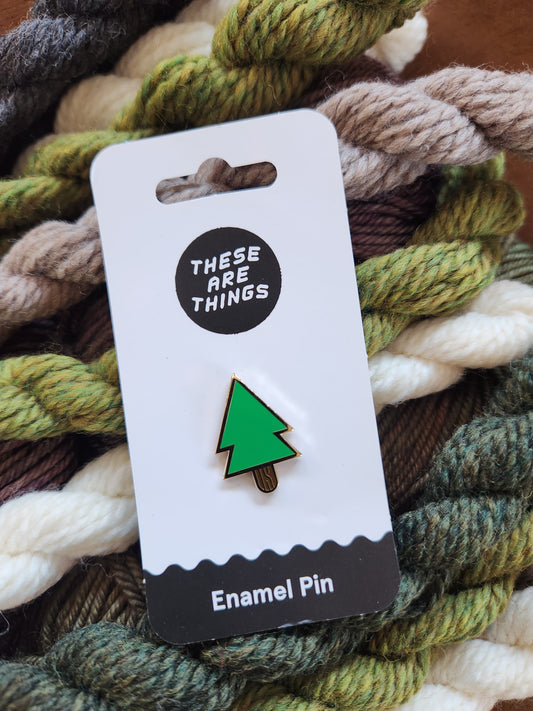 Pine Tree Enamel Pin