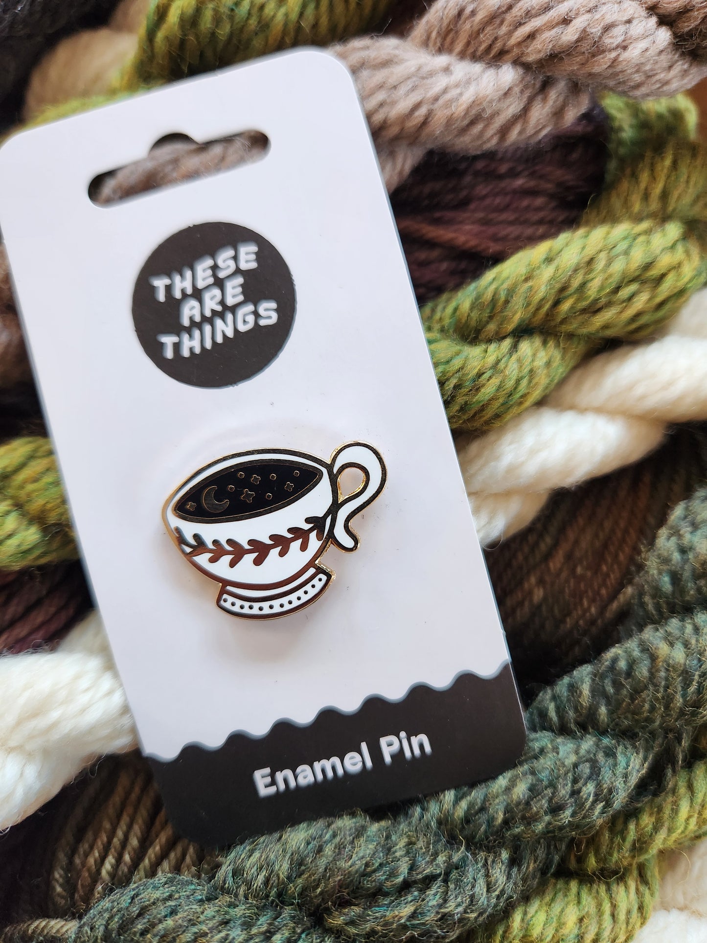 Nighty Night Tea Enamel Pin