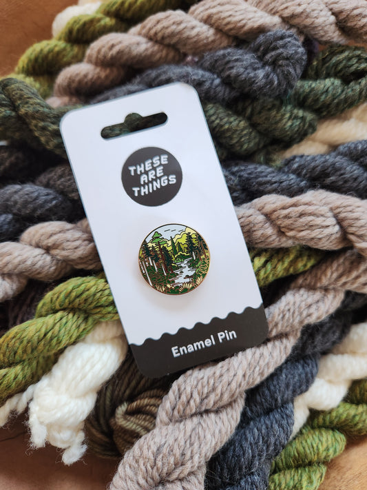 The Great Outdoors Enamel Pin