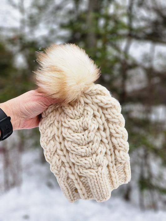 Wool Pom Hat