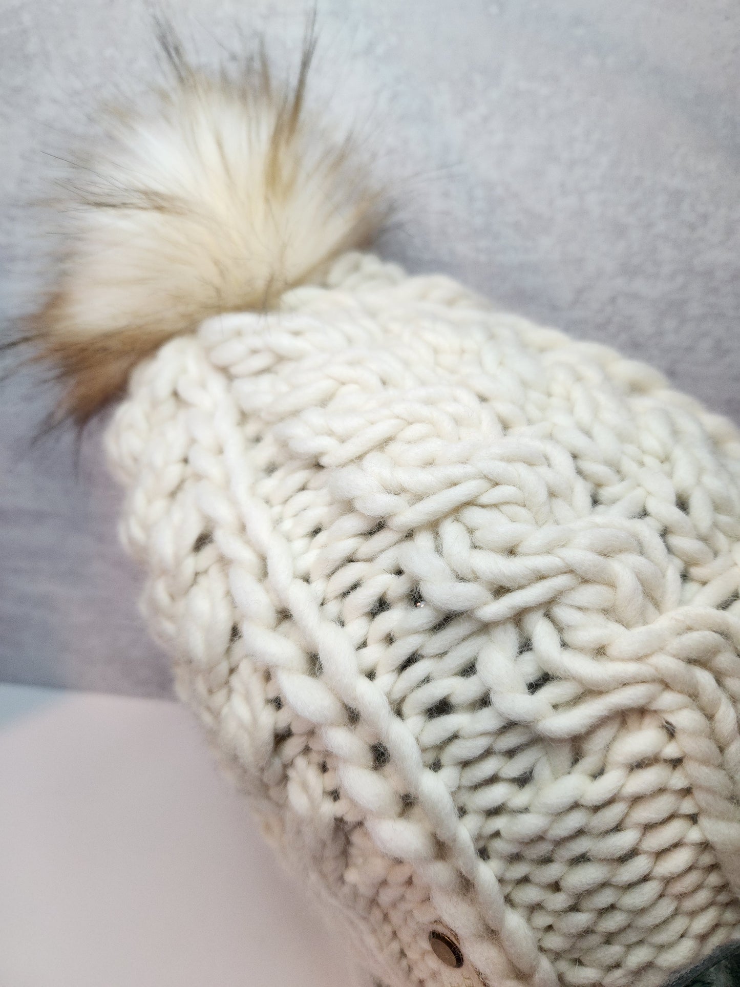 Wool Pom Hat