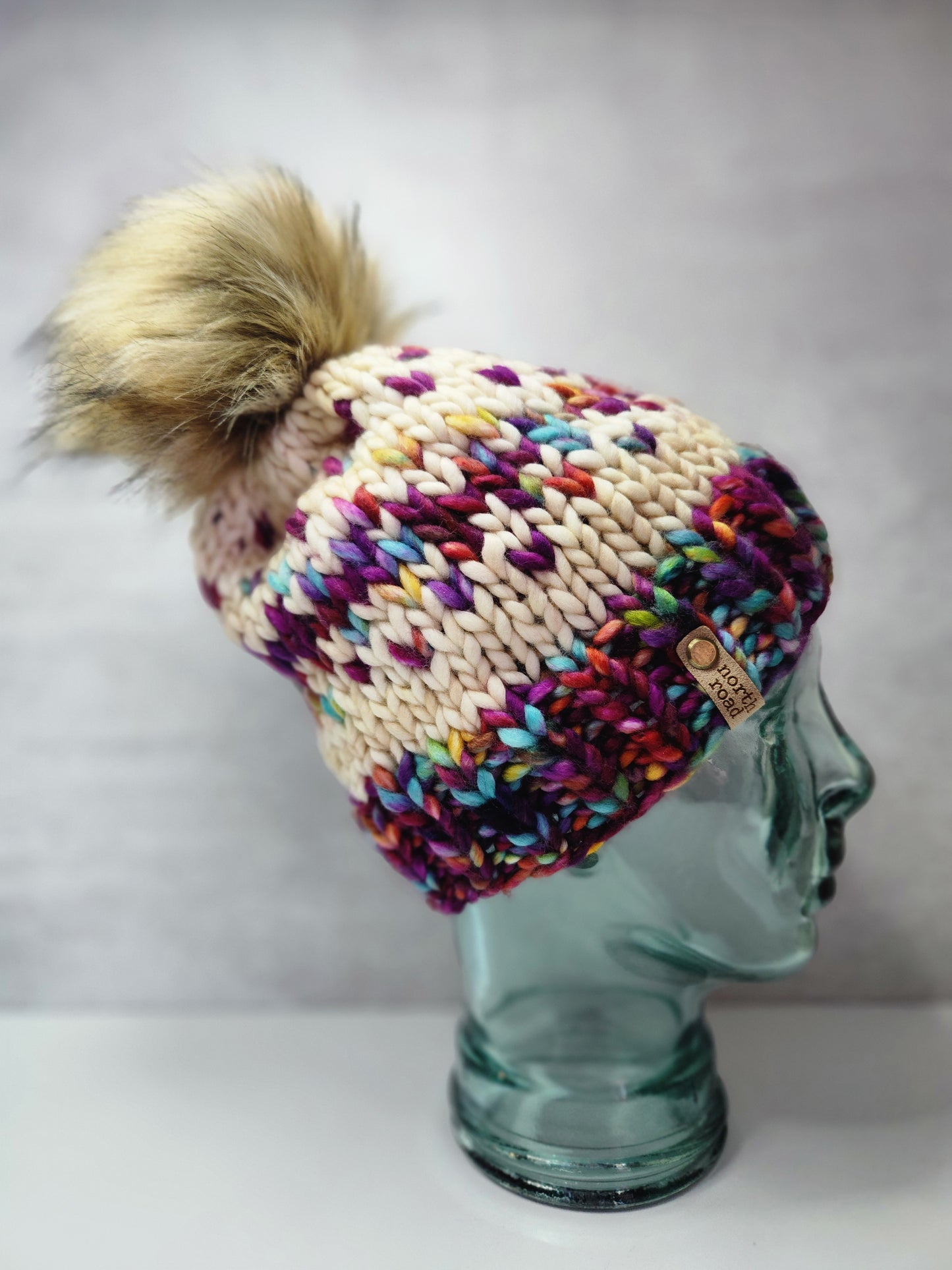 Merino Wool Pom Hat