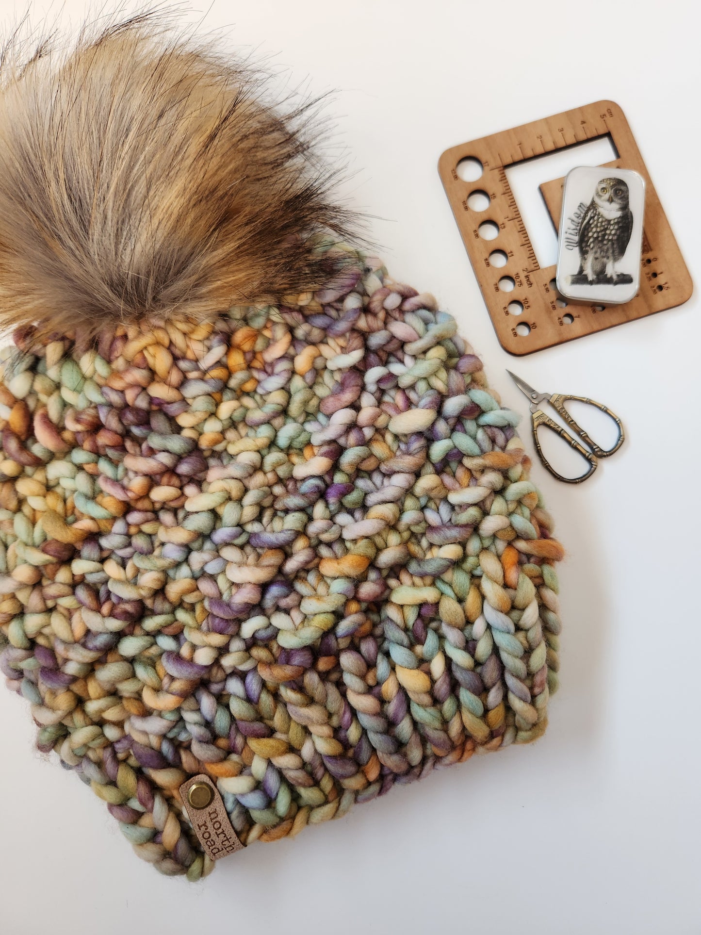 Ripple Effect Hat Knitting Pattern