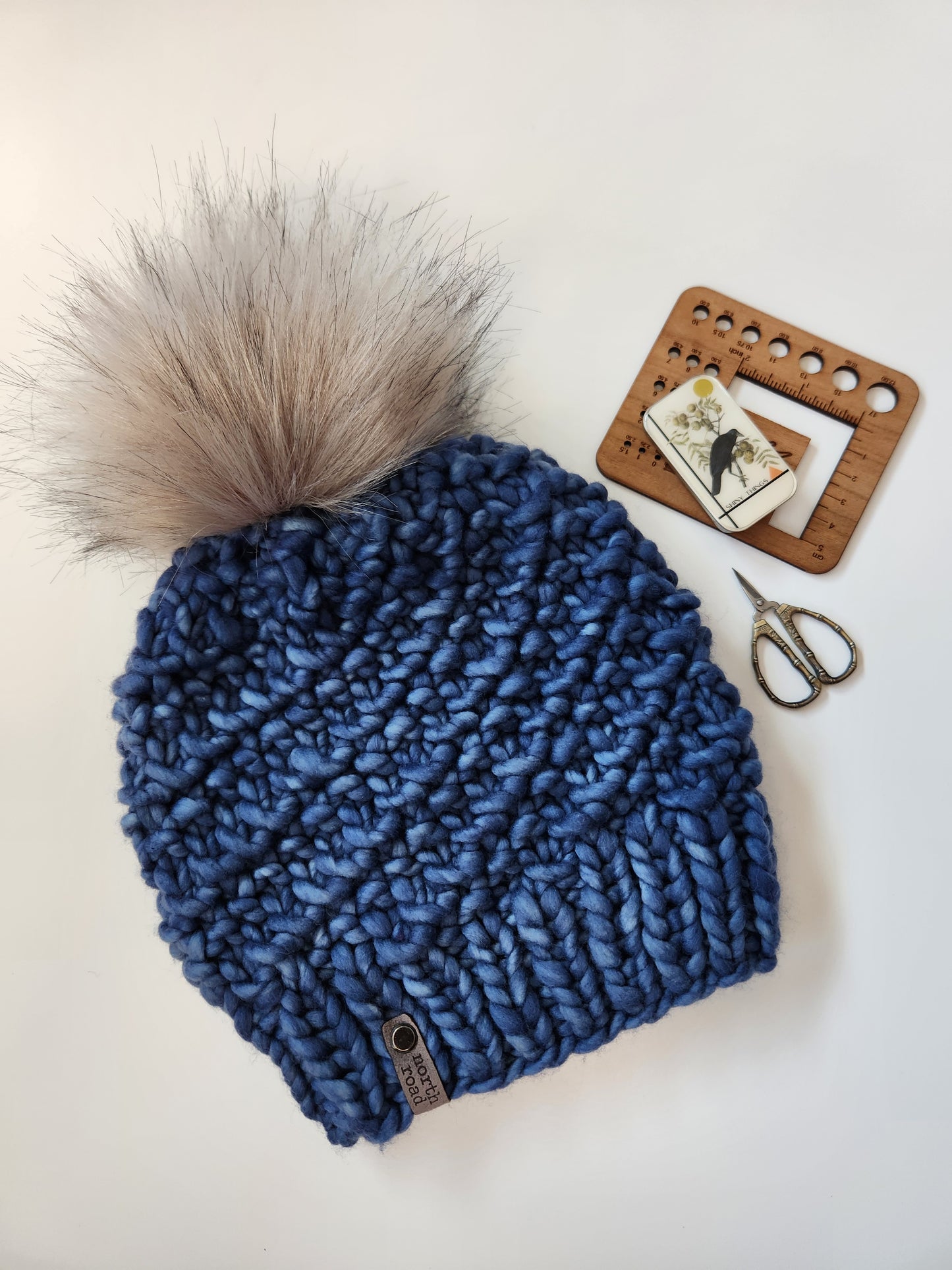 Ripple Effect Hat Knitting Pattern