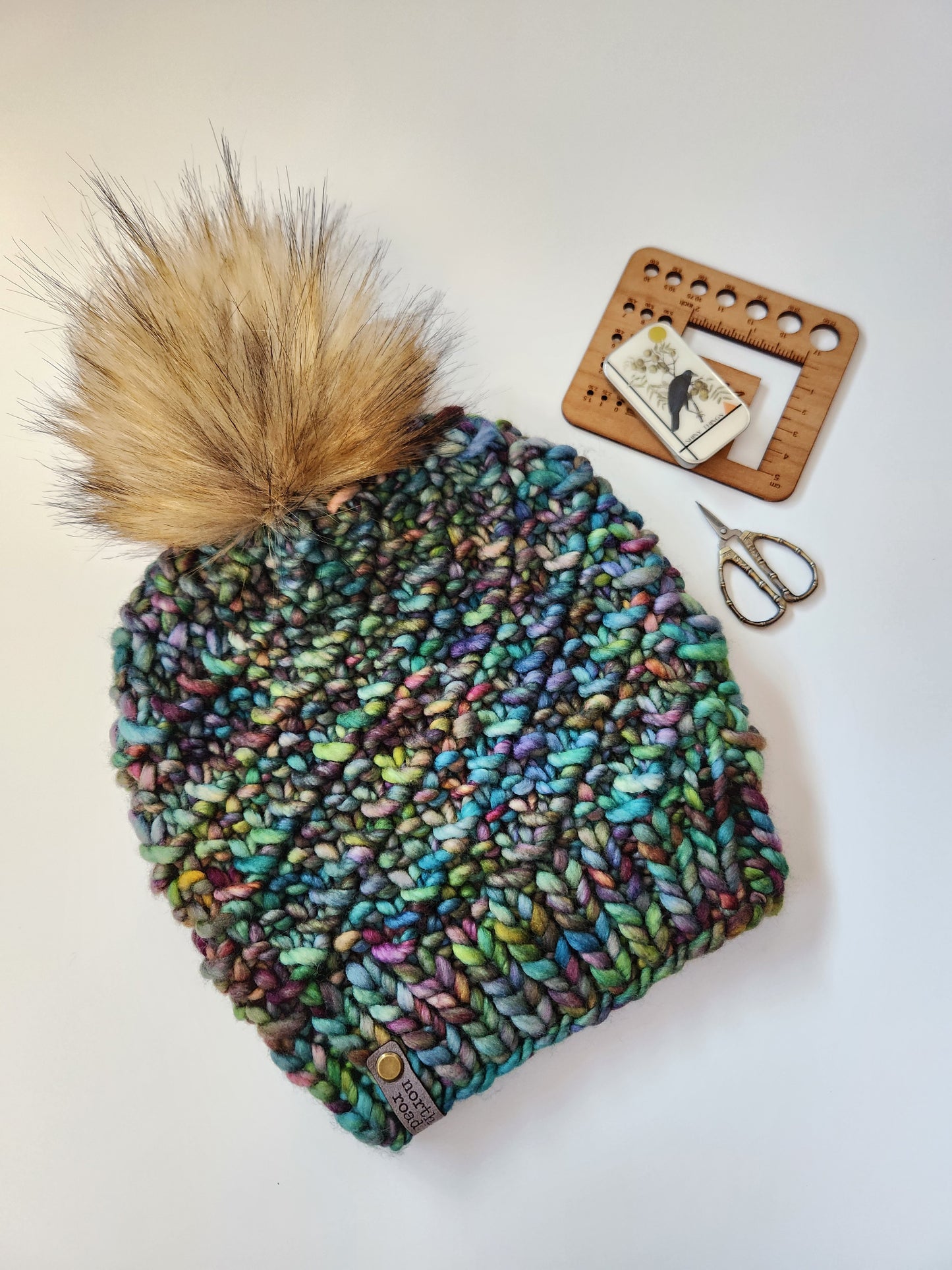 Ripple Effect Hat Knitting Pattern