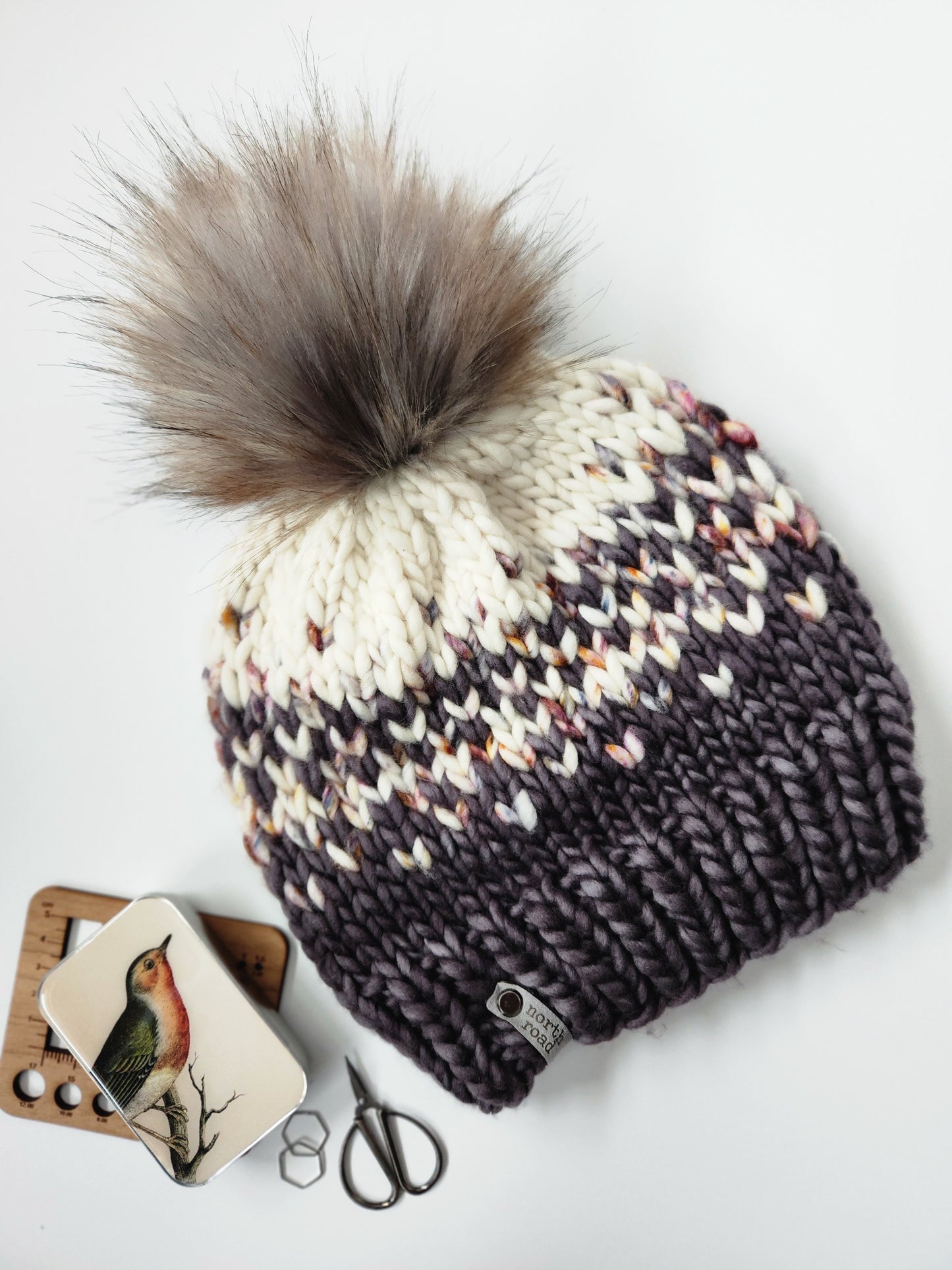 Merino Wool Pom Hat