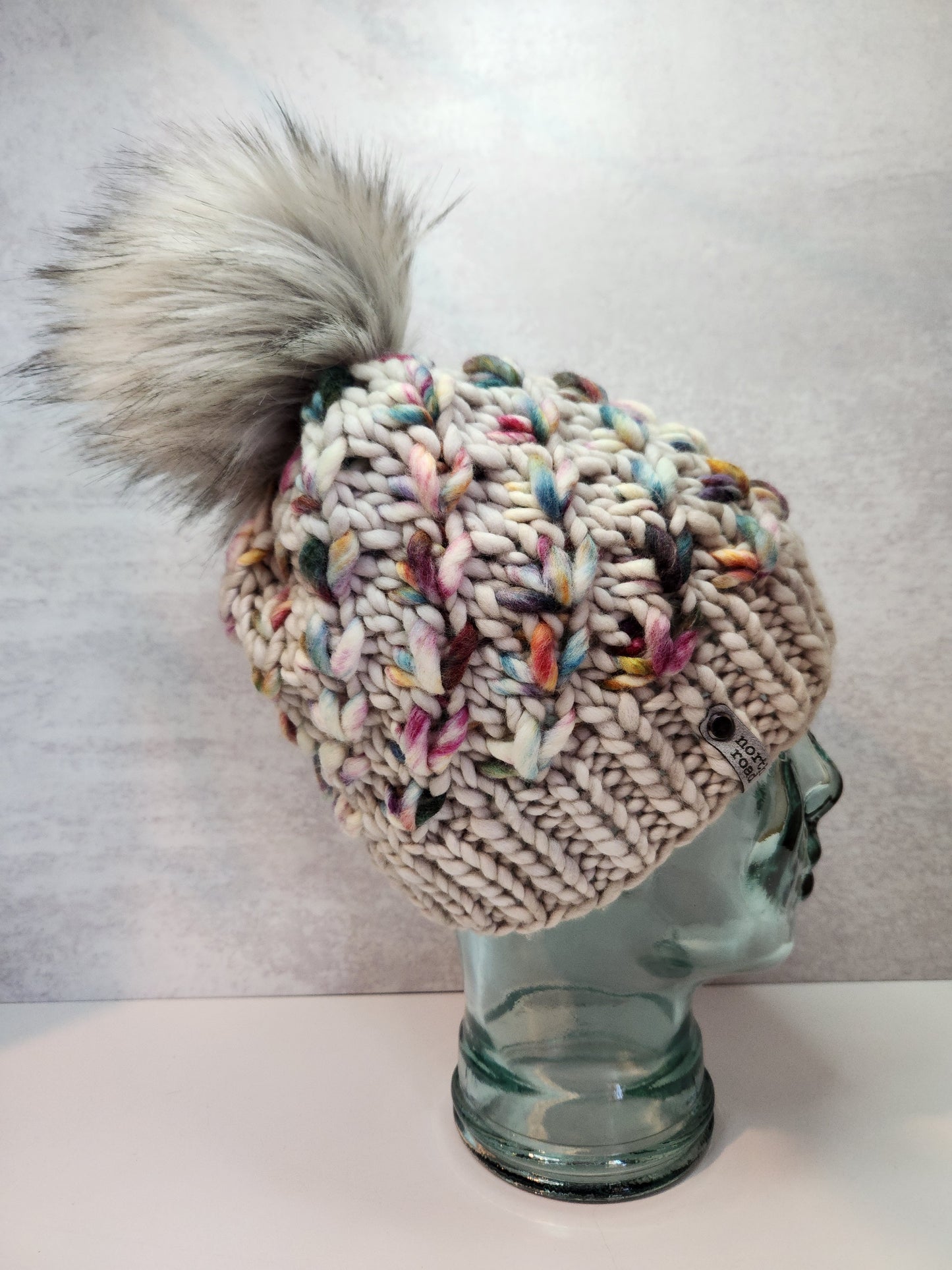 Merino Wool Pom Hat