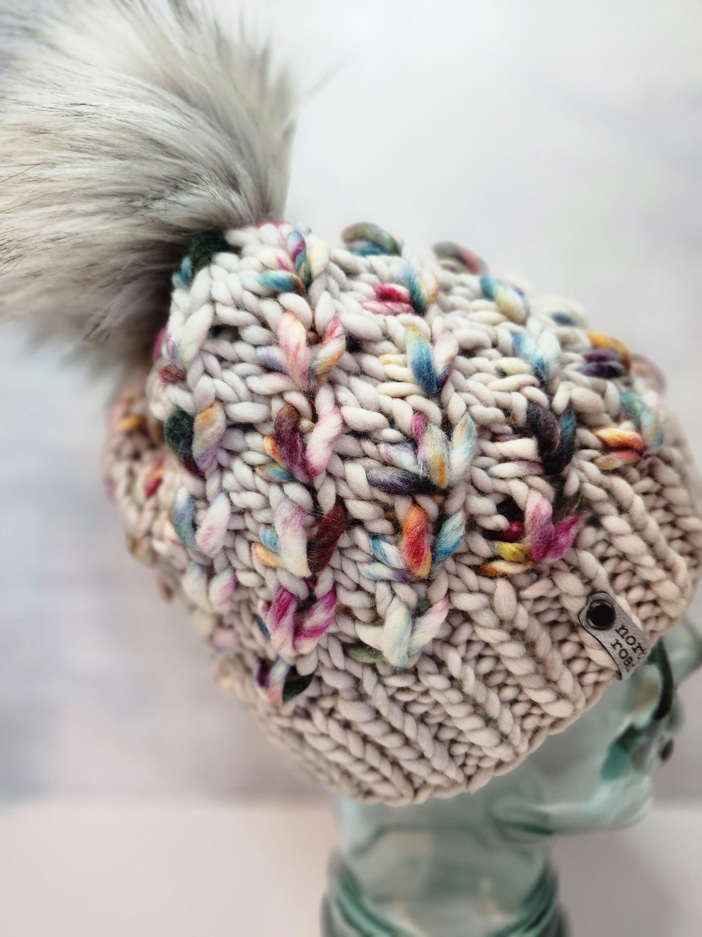 Merino Wool Pom Hat