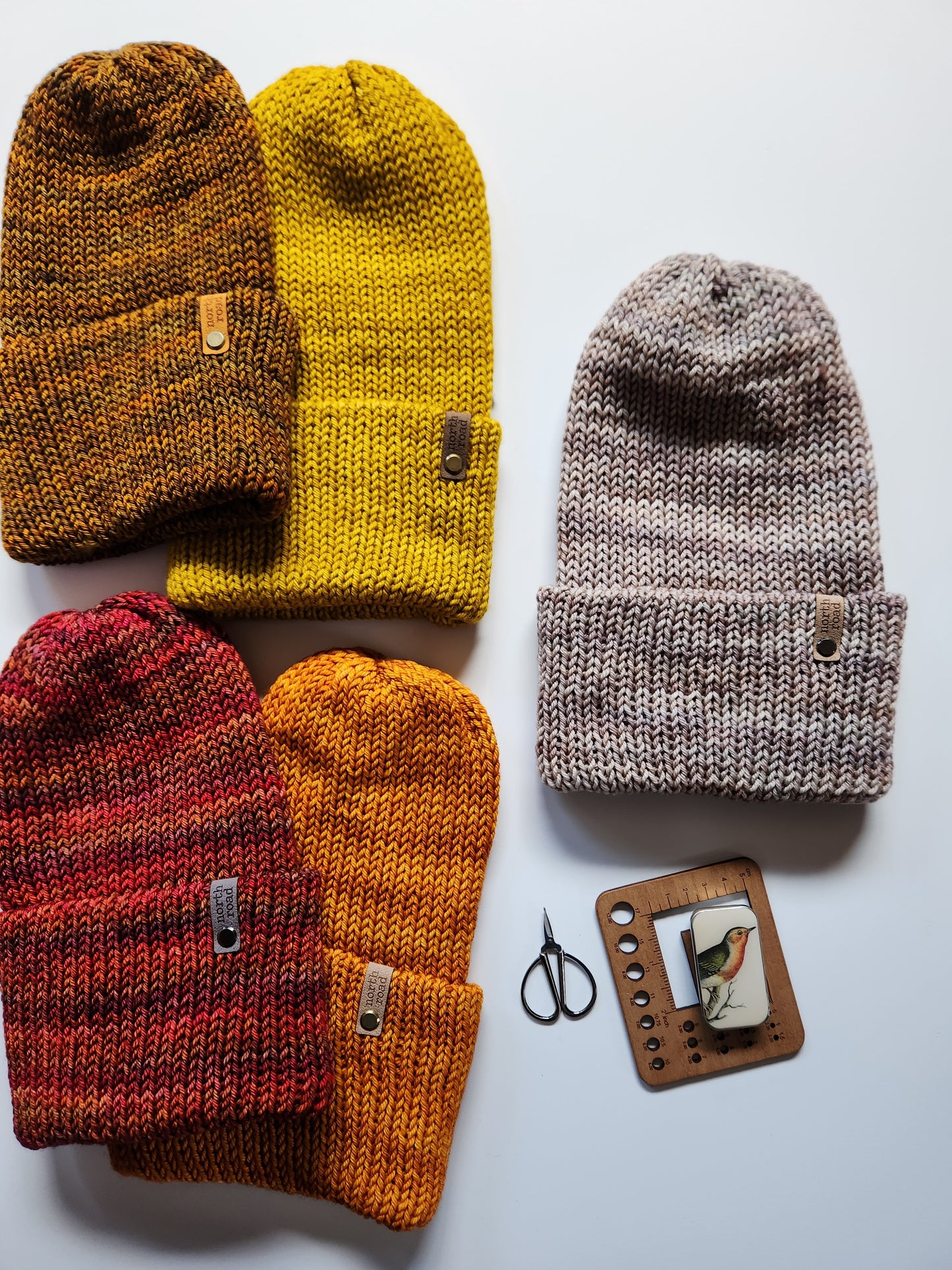 Simple Double Wall Beanie Knitting Pattern