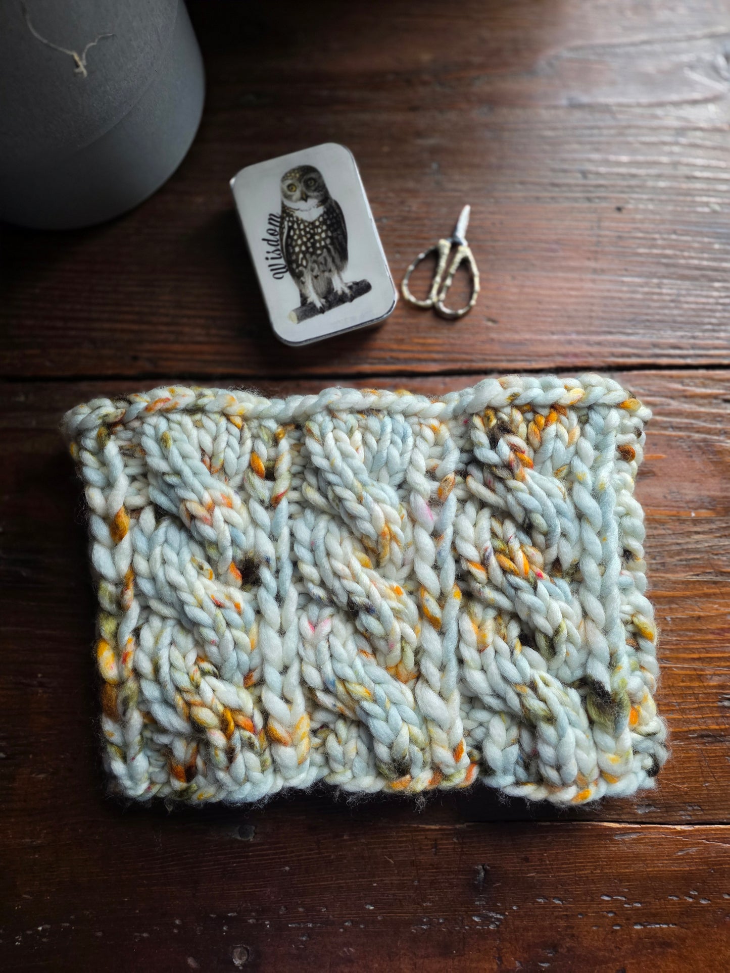 River Falls Cowl Knitting Pattern