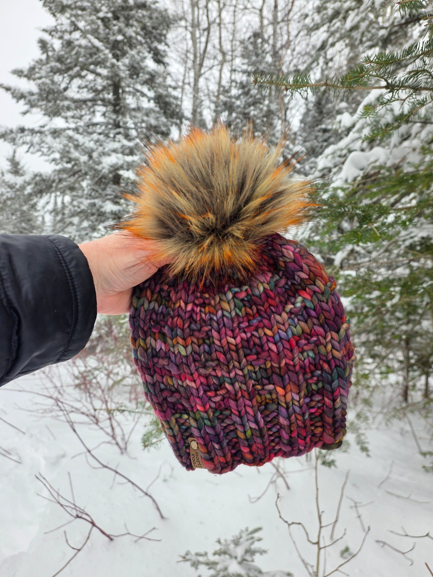 Zone Out Beanie Knitting Pattern