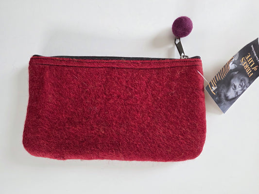 2-Tone Medium Organizer Pouch | Plum