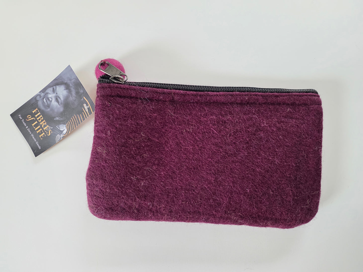 2-Tone Medium Organizer Pouch | Orchid