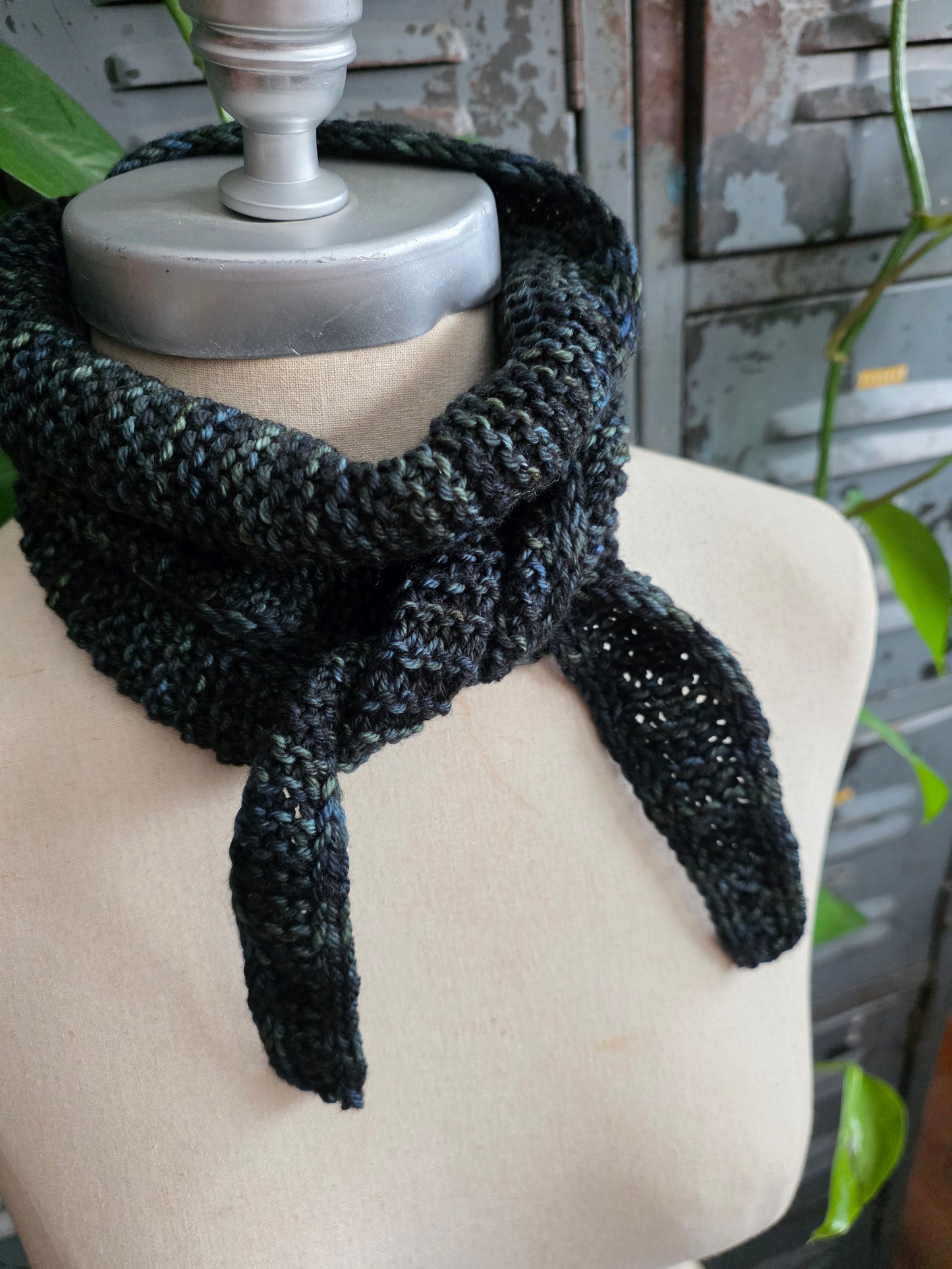 Simple Little Scarf Knitting Pattern