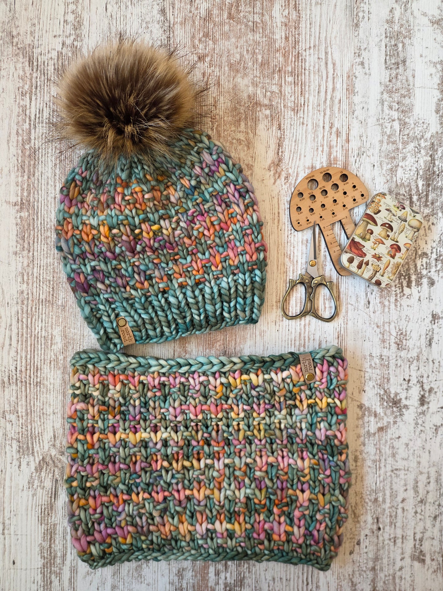 Rhythm of Life Cowl Knitting Pattern