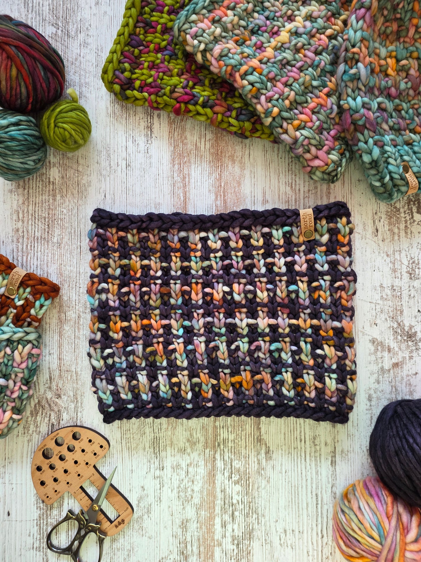 Rhythm of Life Cowl Knitting Pattern