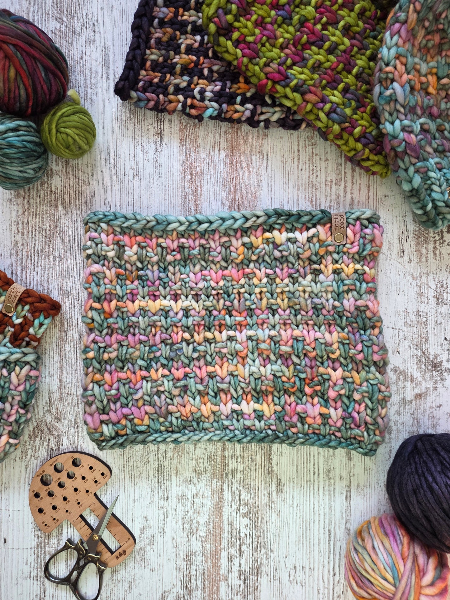 Rhythm of Life Cowl Knitting Pattern