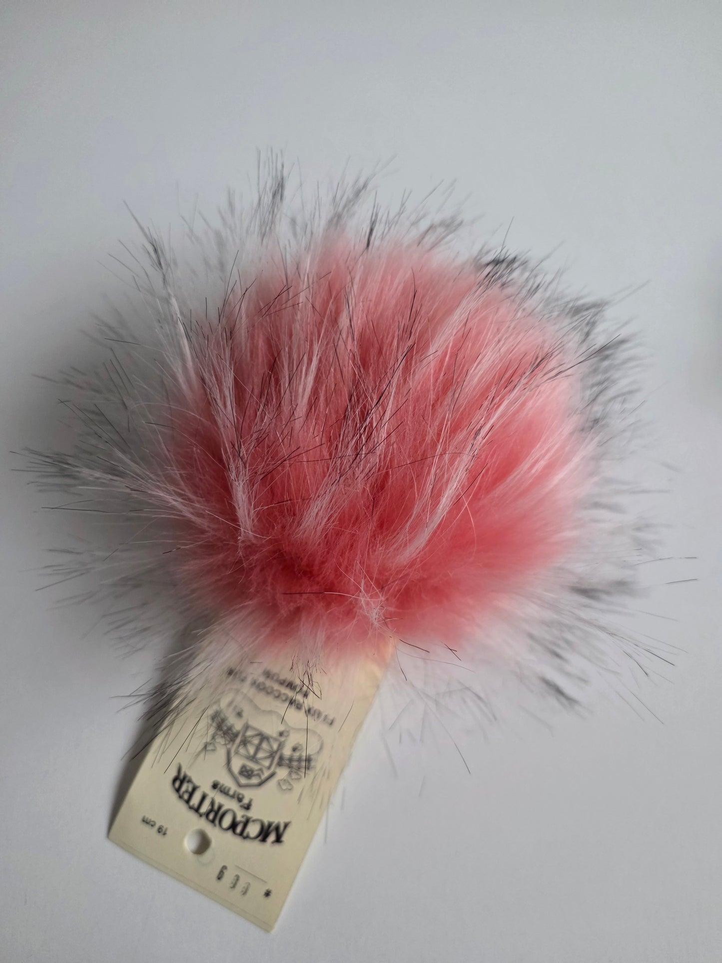 McPorter Farms | Faux Raccoon Fur Pom | 9