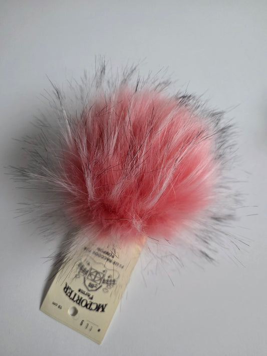 McPorter Farms | Faux Raccoon Fur Pom | 9