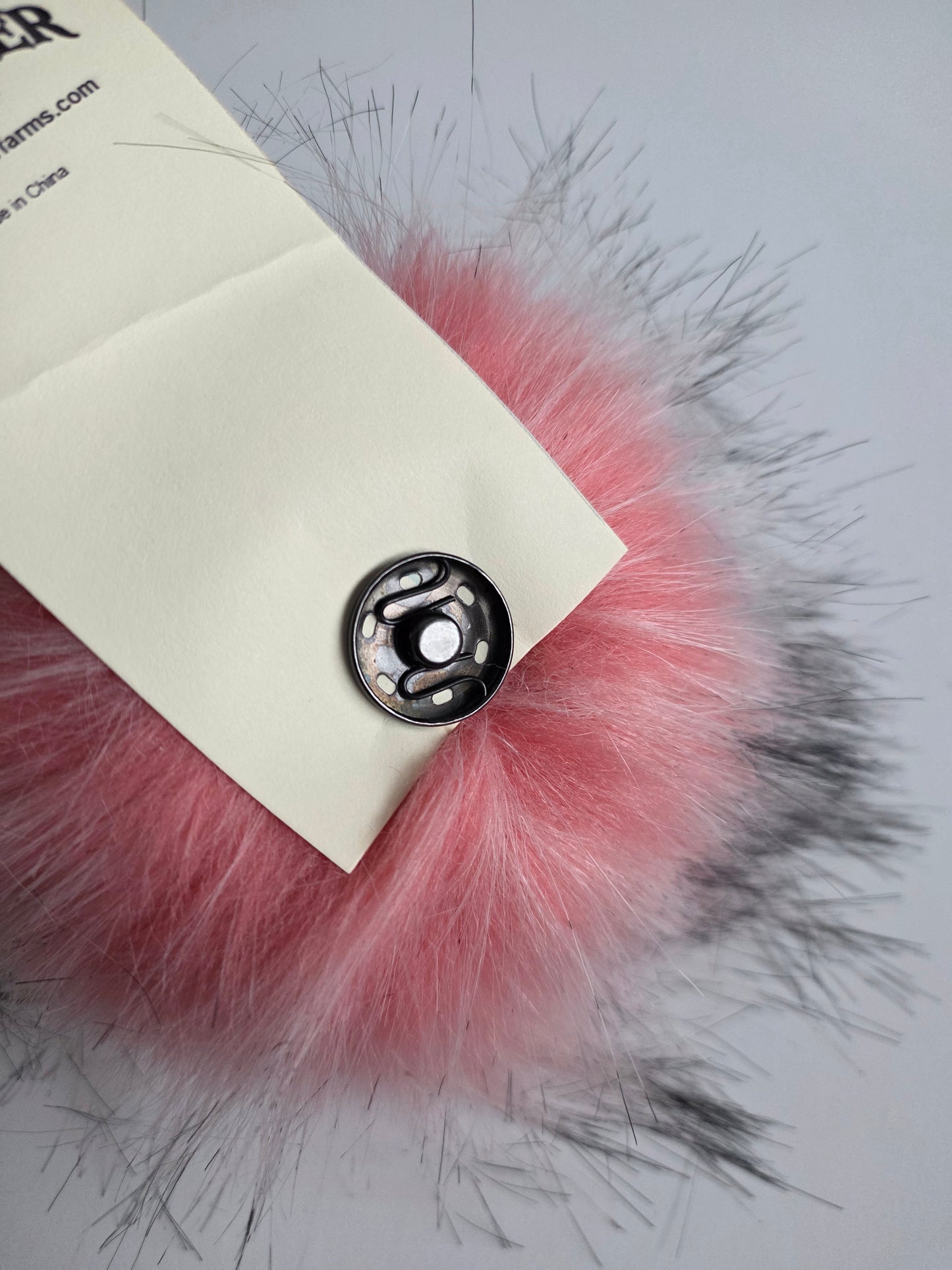 McPorter Farms | Faux Raccoon Fur Pom | 9