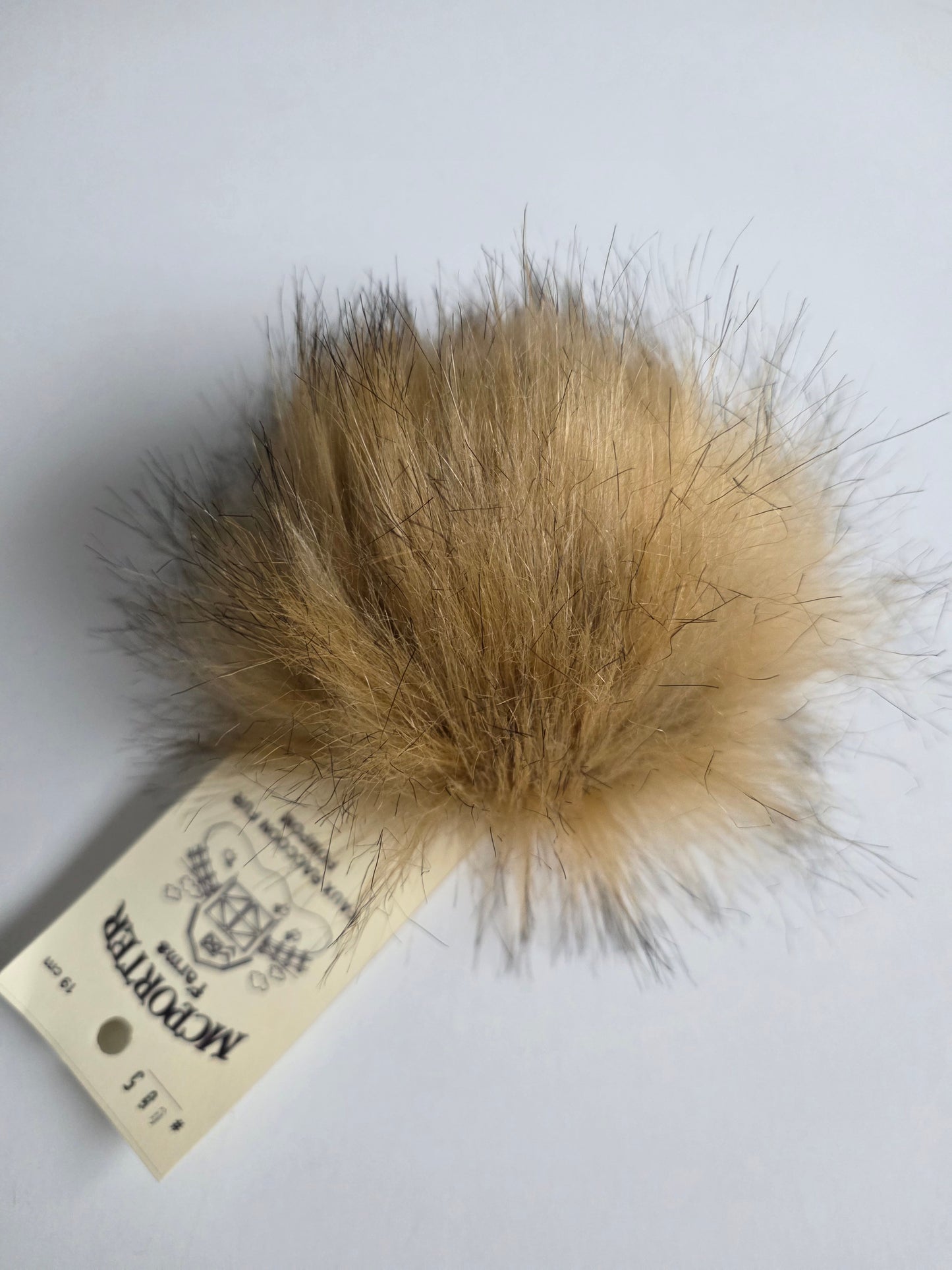 McPorter Farms | Faux Raccoon Fur Pom | 5