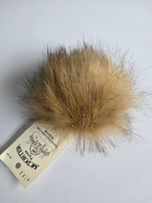 McPorter Farms | Faux Raccoon Fur Pom | 5